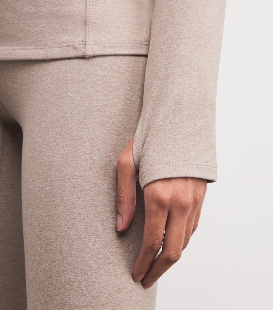 Always Warm Baselayer Top TAUPE MARL Image 6