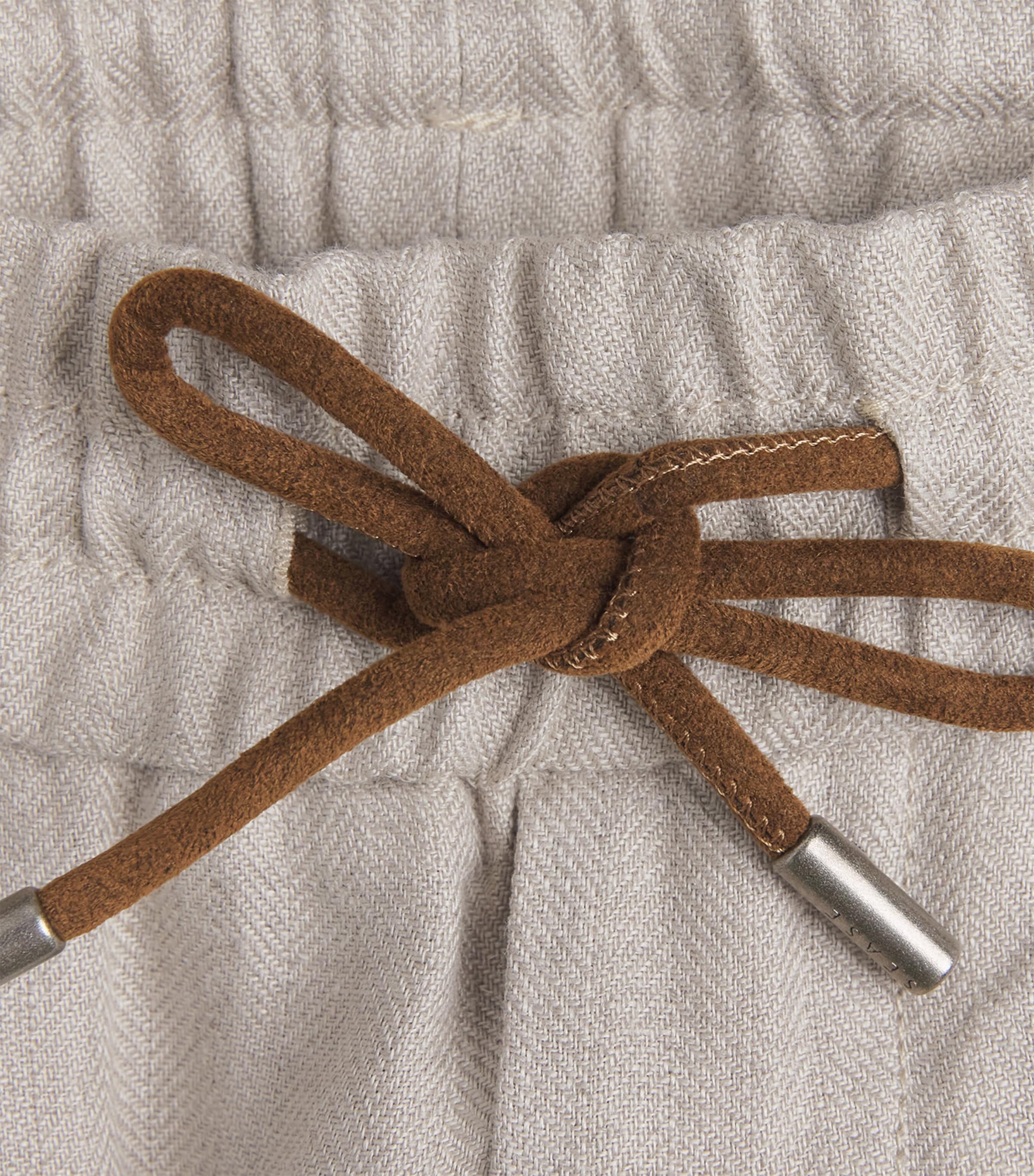 Linen-Cotton Summer Mindset Trousers X77 SAND Image 5