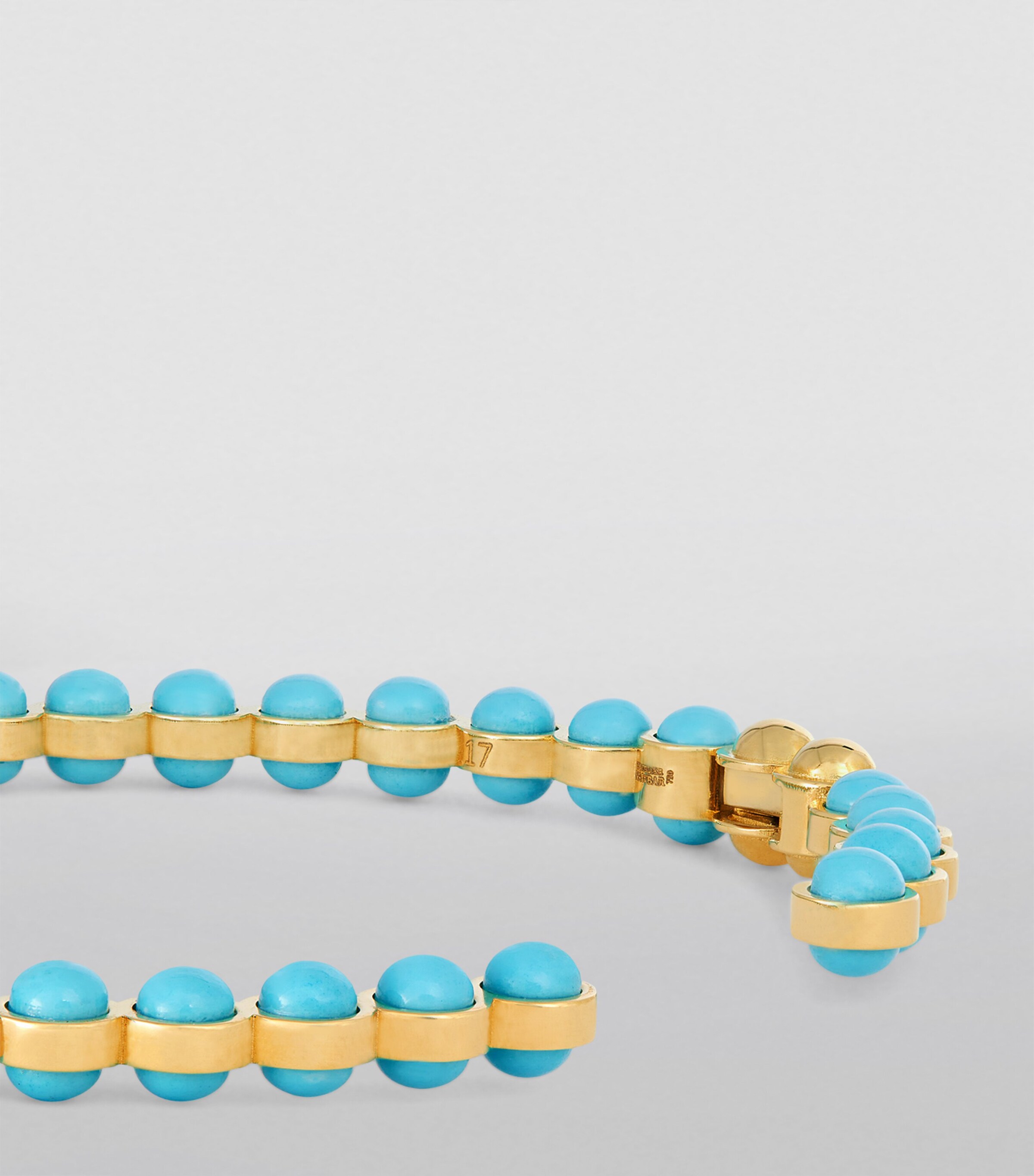L'ATELIER NAWBAR Yellow Gold, Diamond and Enamel The Cobalt Bangle Yellow Gold Image 6
