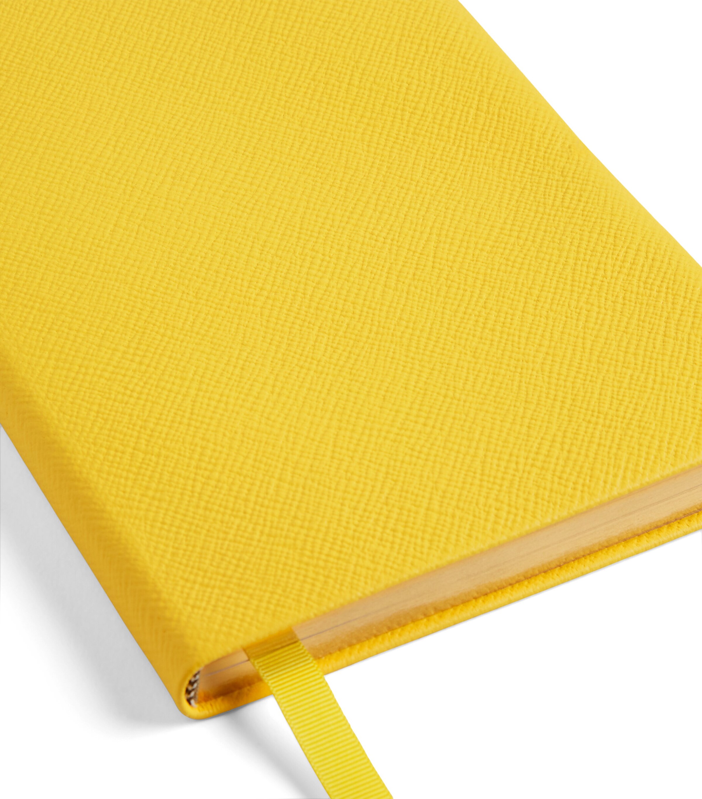 Leather Soho Notebook LEMON Image 2