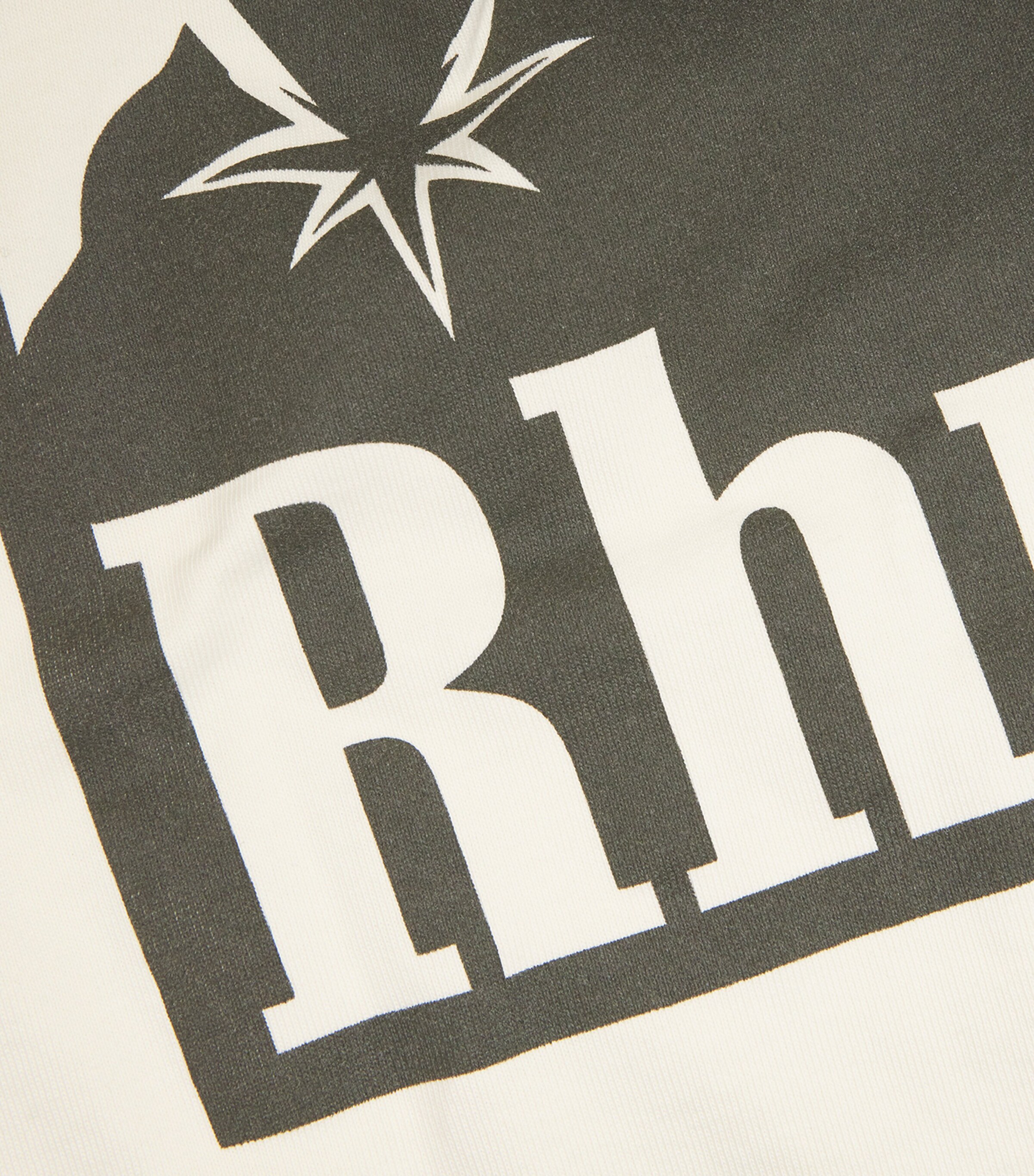 RHUDE ムーンライトバッジ ロゴ プリント コットン Tシャツ 人気 MOONLIGHT BADGE TEE – R H U D E