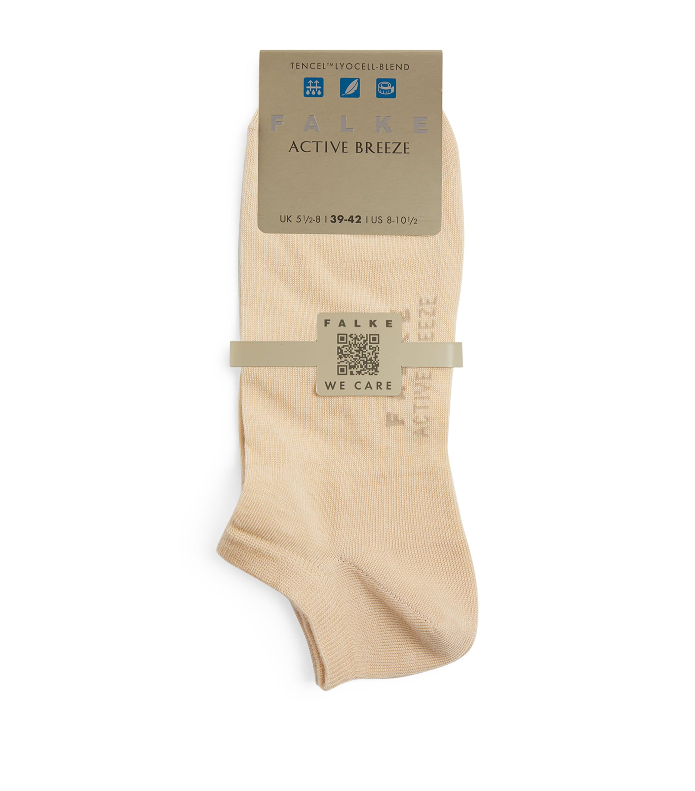 Shop Falke Active Breeze Sneaker Socks In Nude