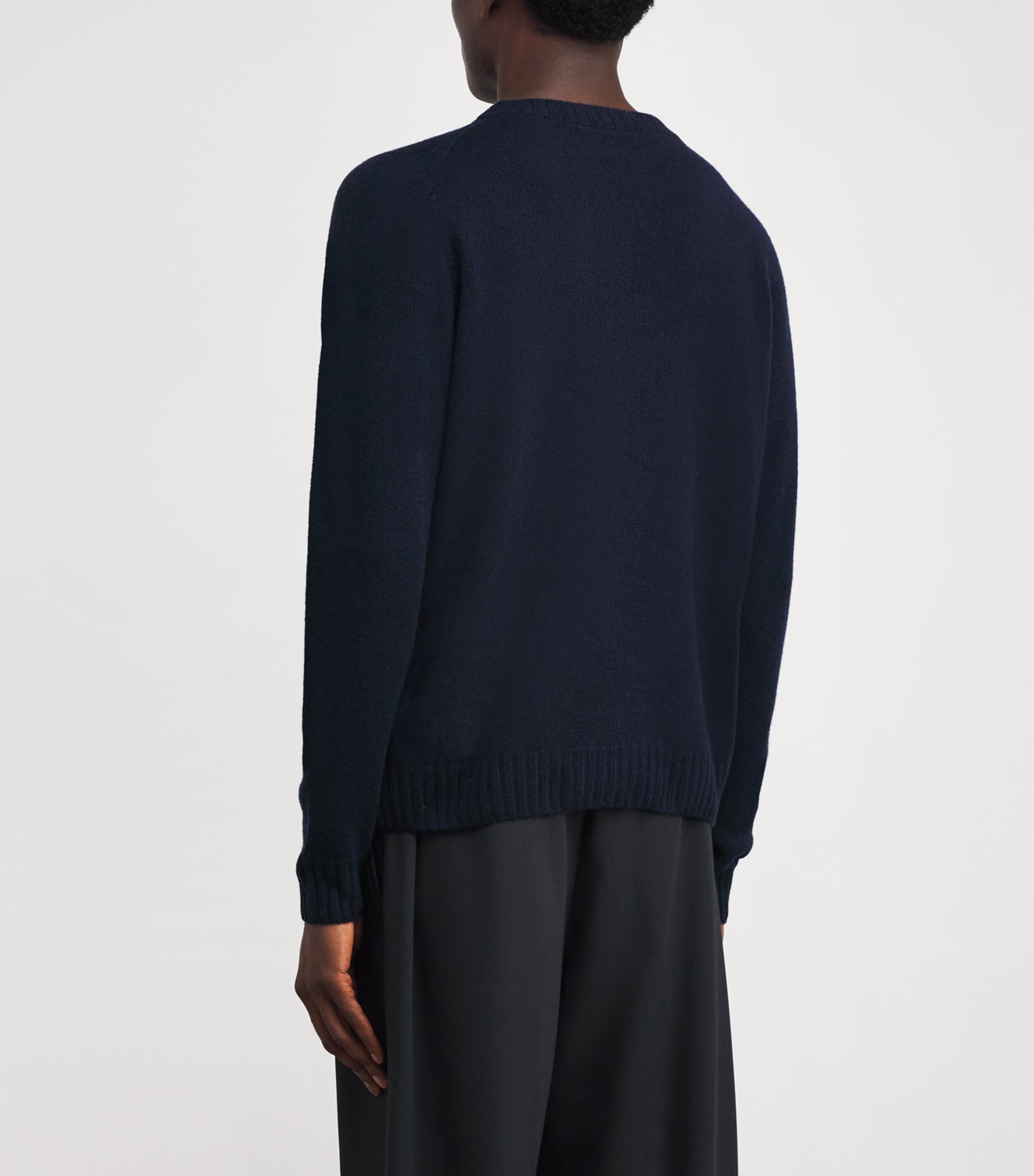 Cashmere Crew-Neck Sweater MIDNIGHT Image 4