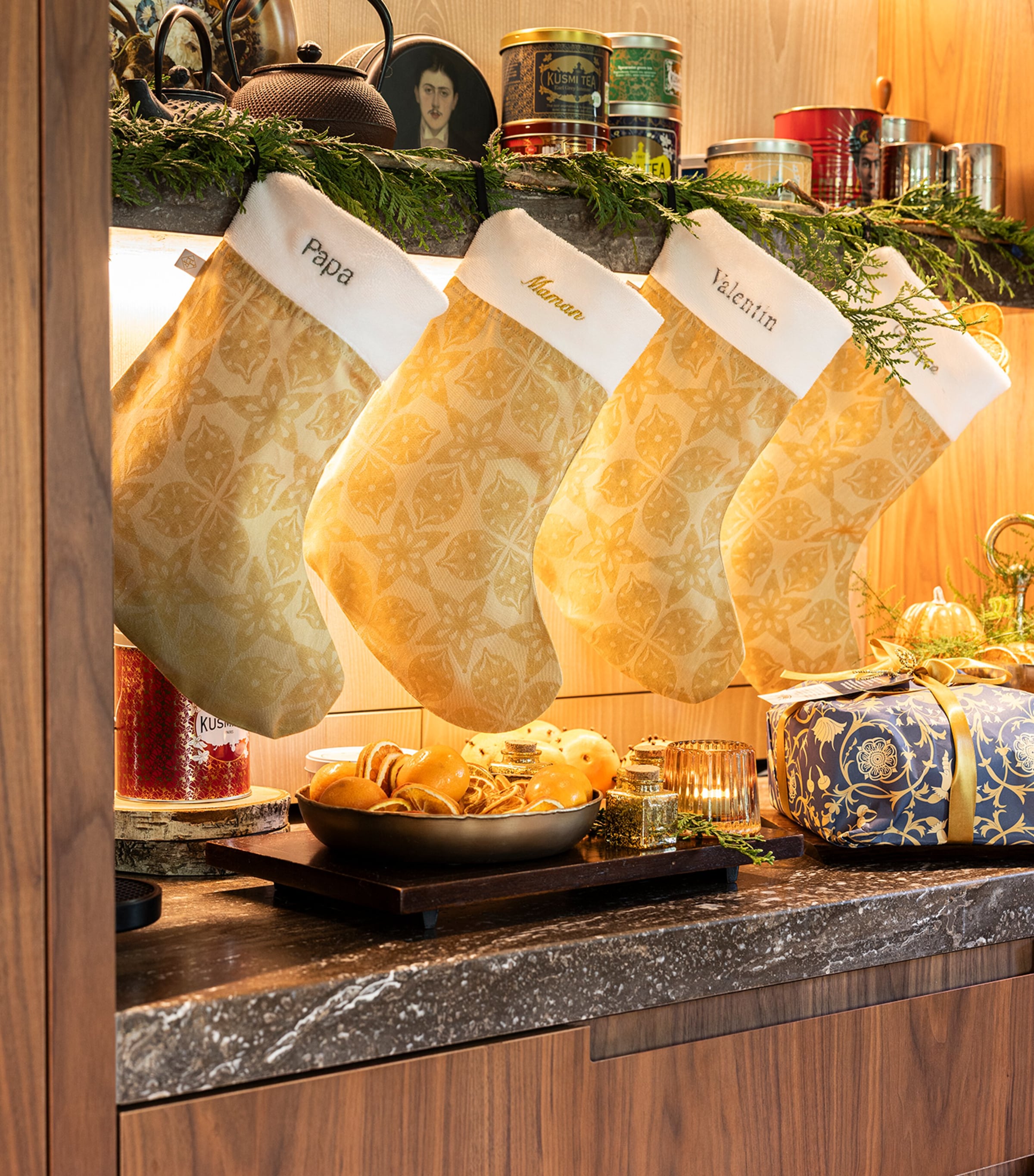 Féerie Stocking YELLOW Image 2