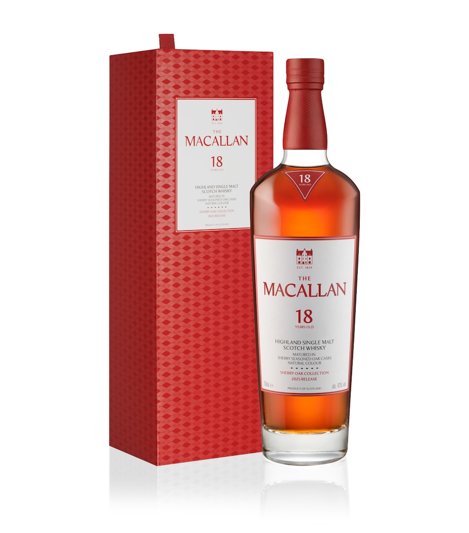 The Macallan 18-Year-Old Sherry Oak Single Malt Scotch Whisky (70cl) Image 1