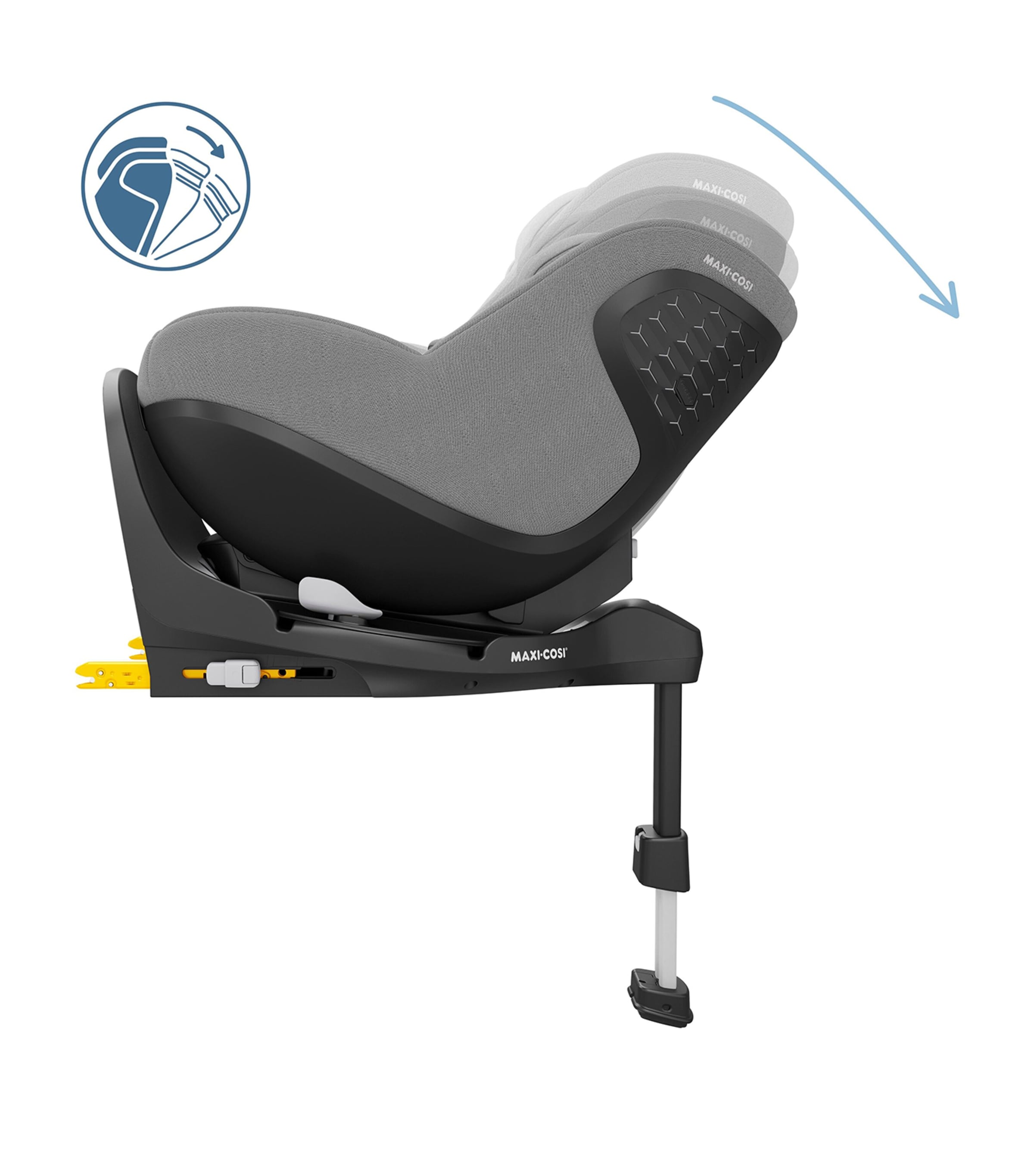 Maxi-Cosi Pearl 360 Pro Car Seat Authentic Grey Image 4