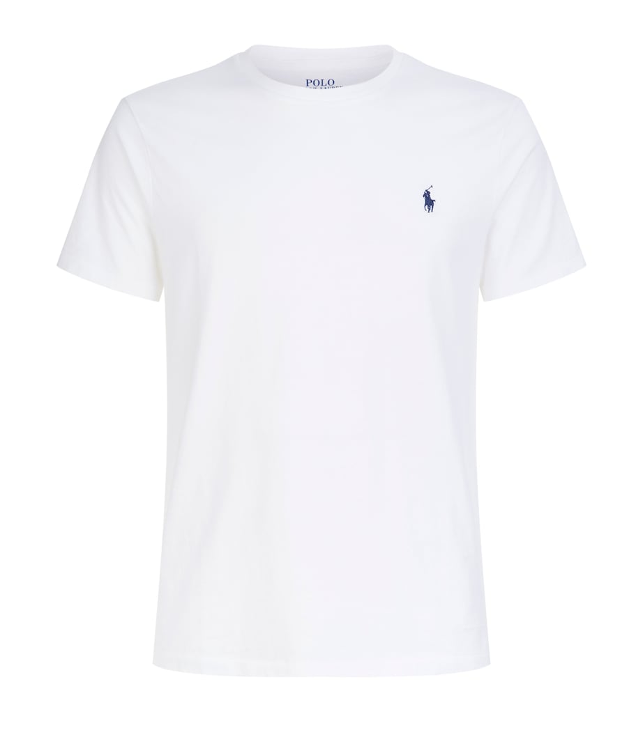 Cotton Logo T-Shirt WHITE Image 2