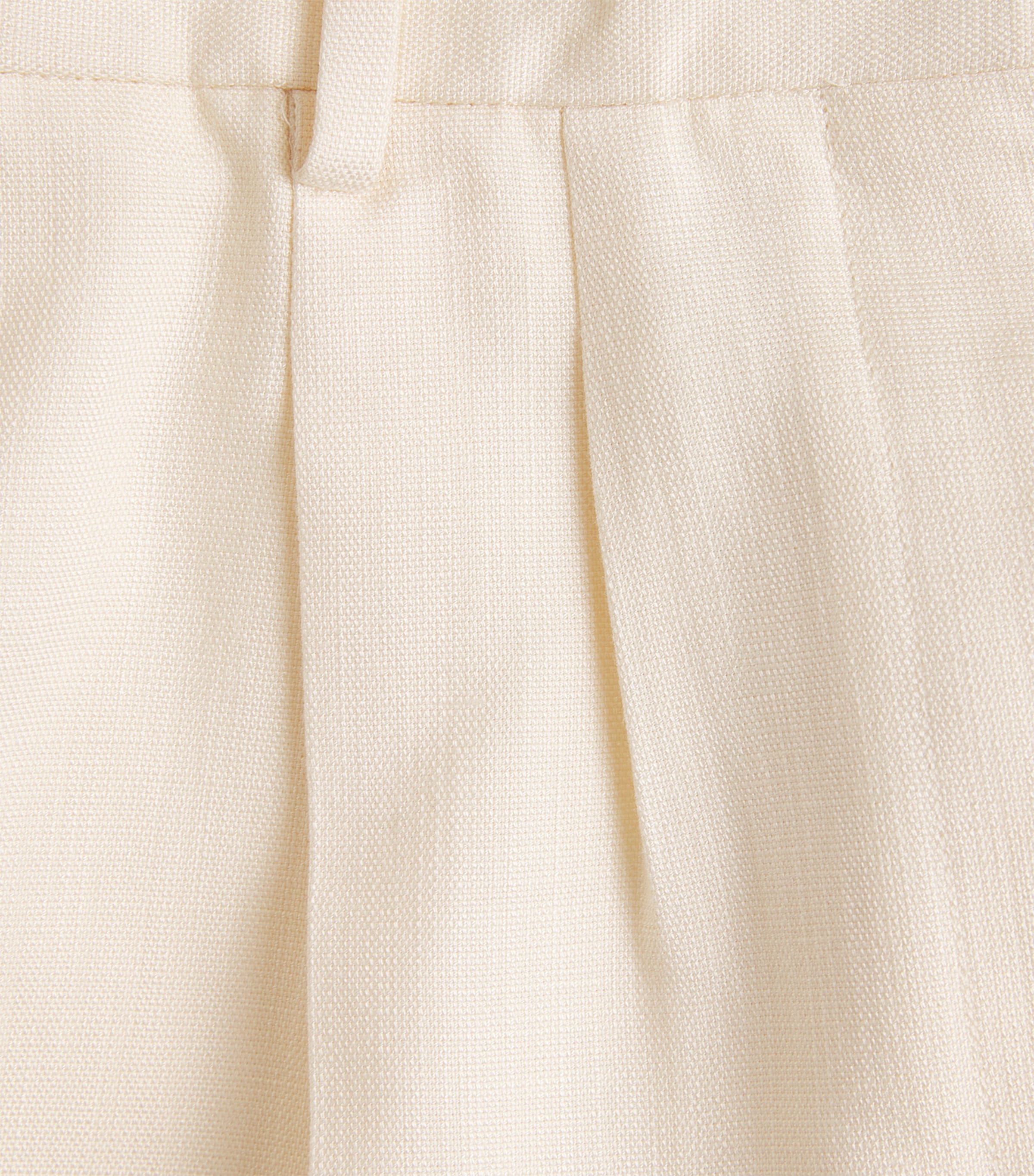ANINE BING Womens Bryson Shorts Cream Image 6