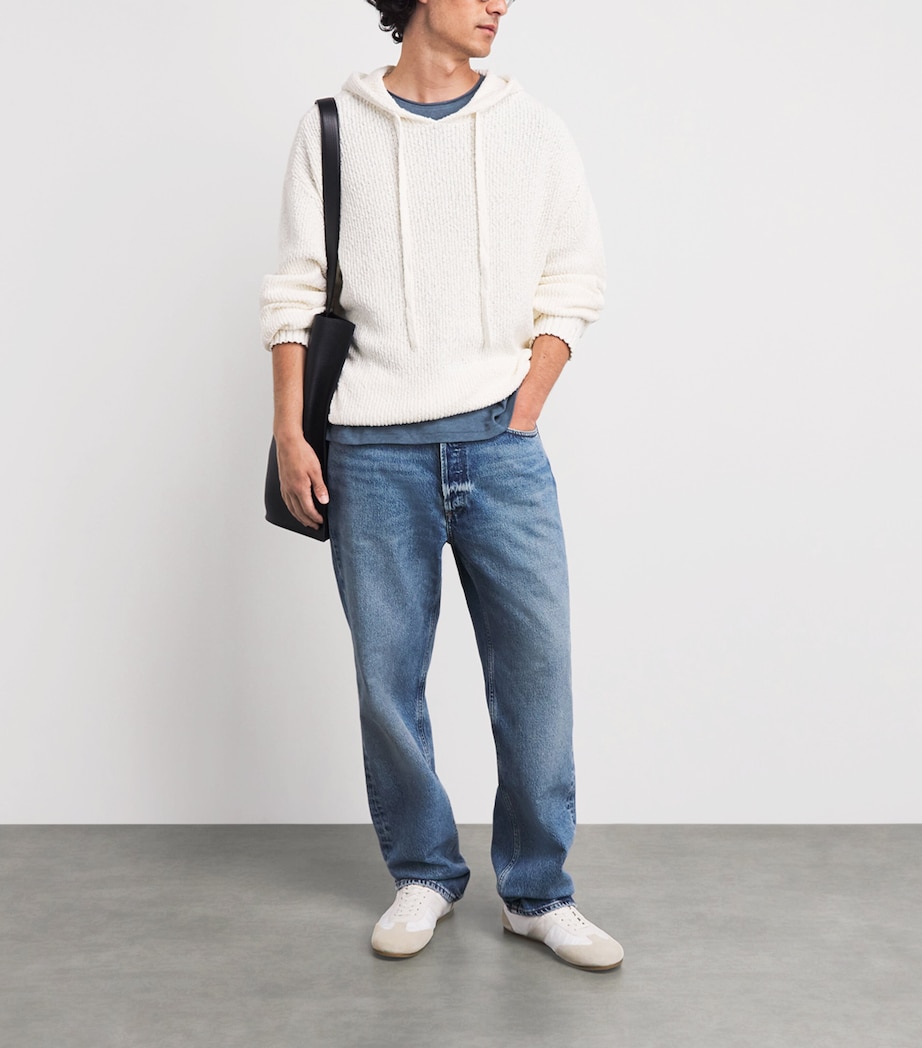 PAIGE Mens Linen-Cotton Monroe T-Shirt Lakeside Image 2