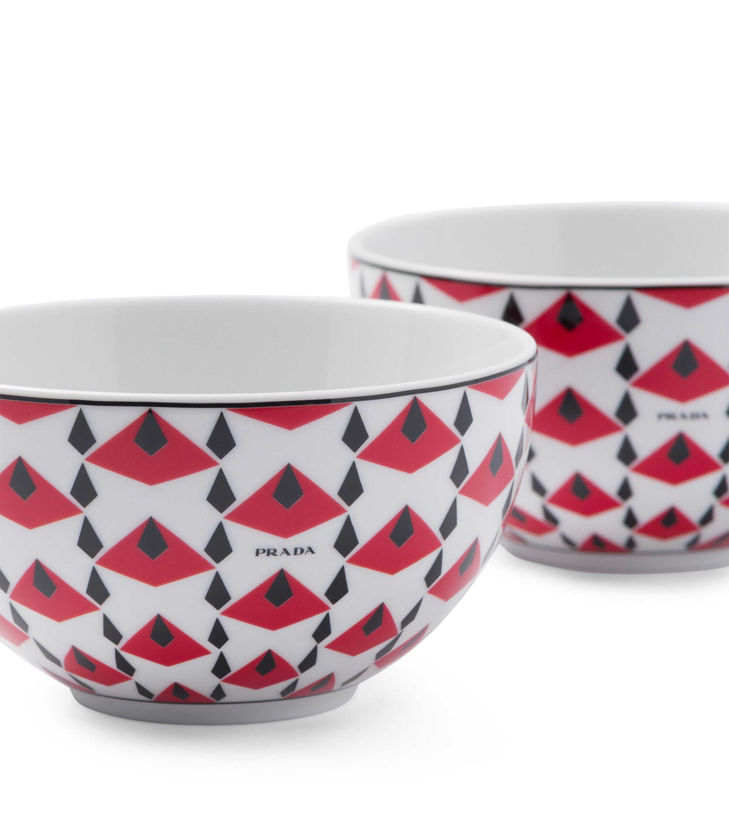 Prada Set of 2 Vienna Rice Bowls (12cm) Image 4
