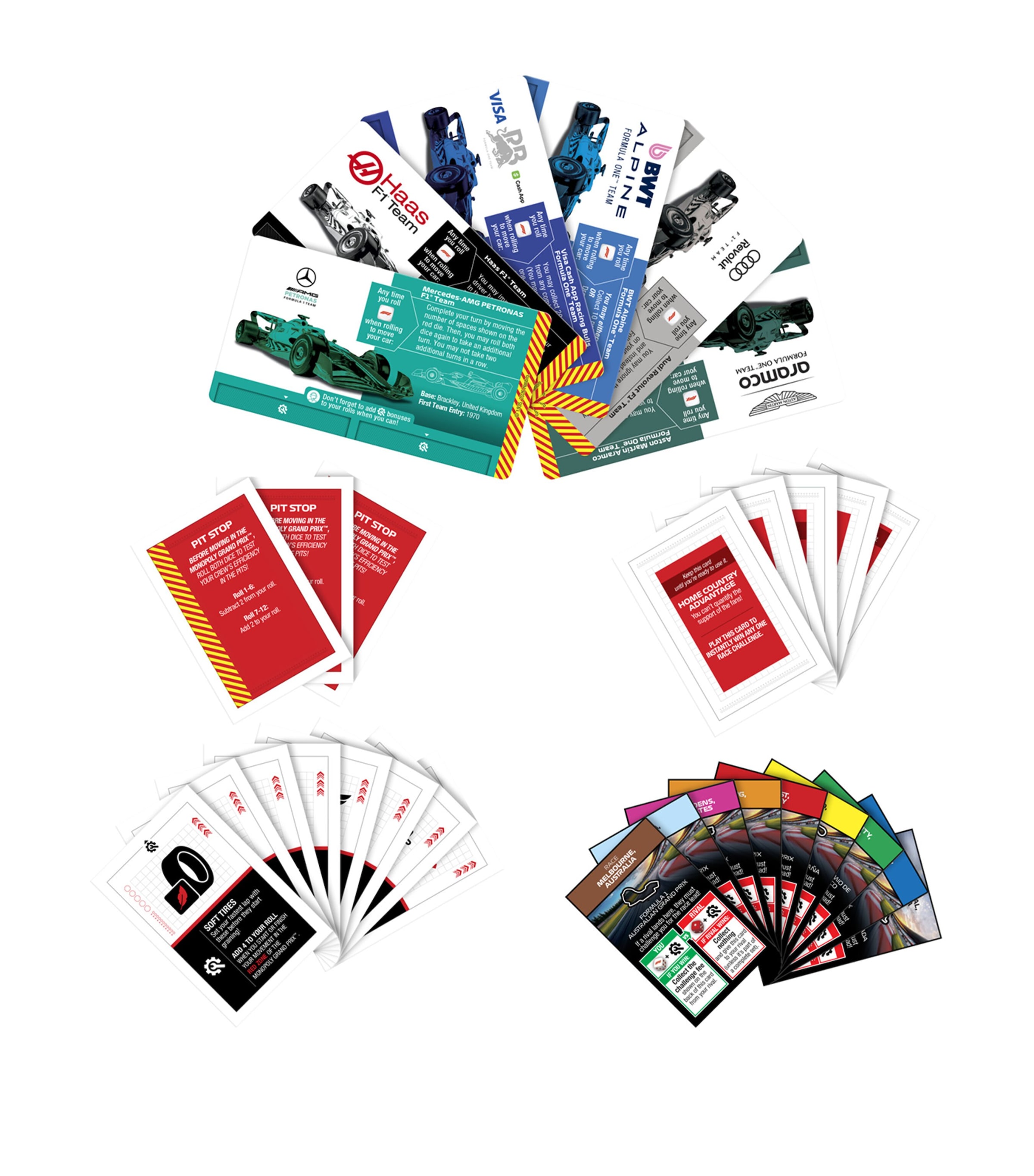 Hasbro Games Monopoly F1 Edition Board Game Image 4