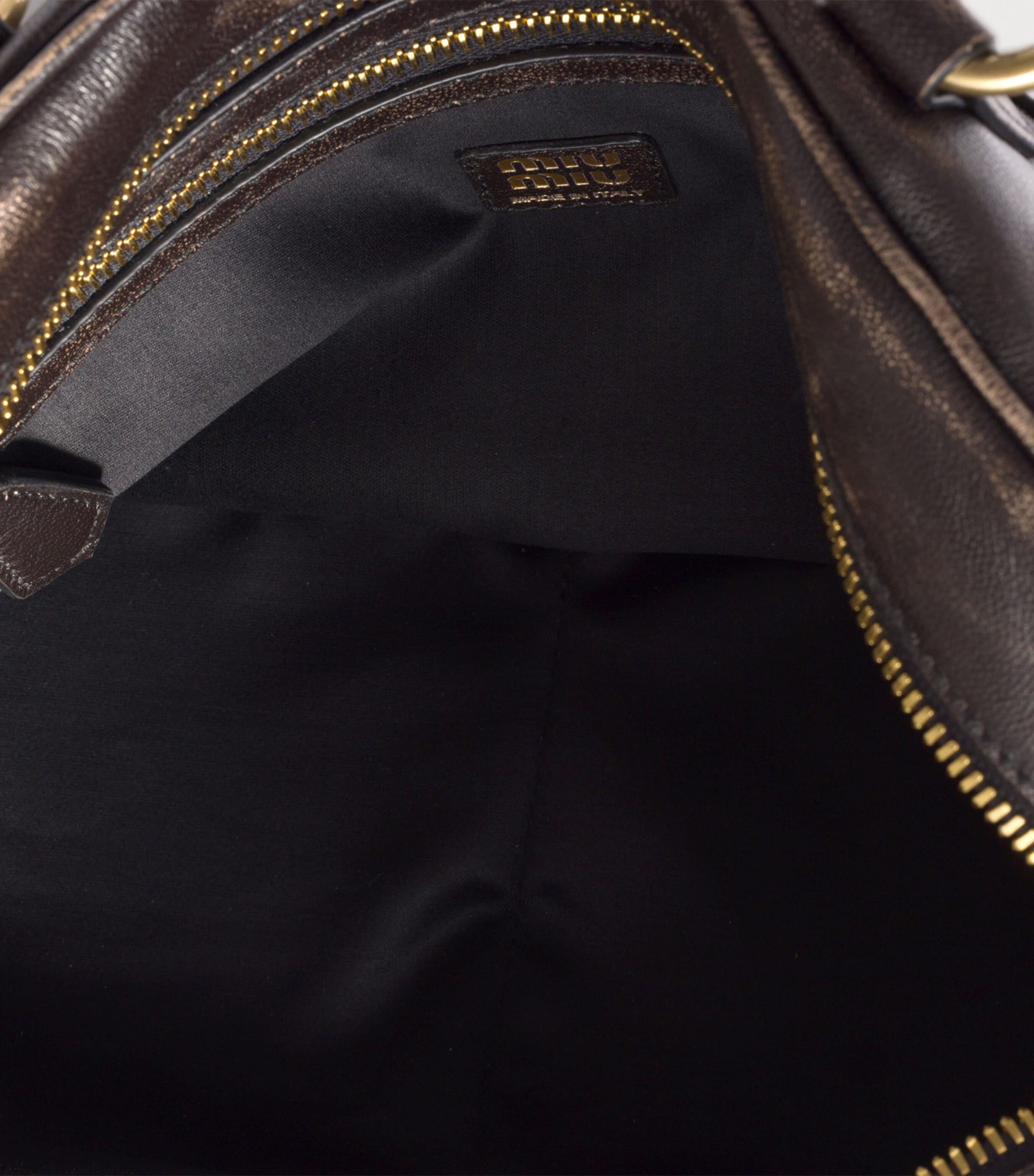 Nappa Leather Pocket Top-Handle Bag F0201 Image 6