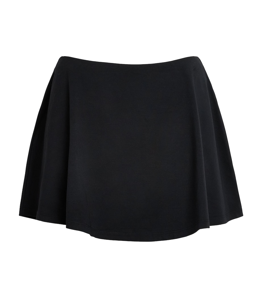 Skims Womens Smooth Layers Mini Skort Obsidian Image 1