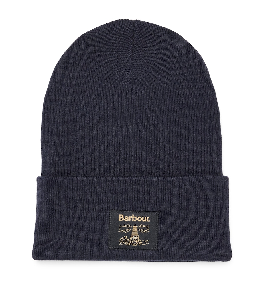 Cotton-Blend Harton Beanie DARK NAVY Image 1