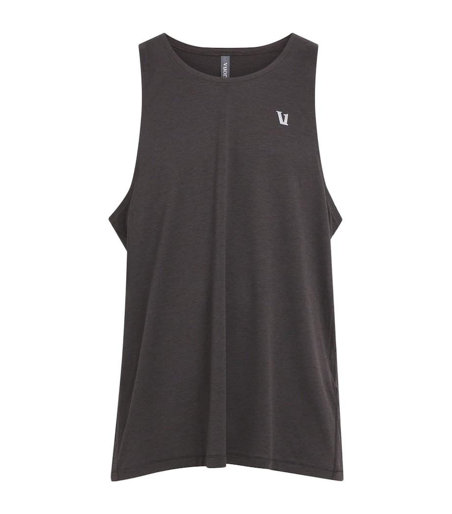 VUORI Mens Terrain Tank Top Cbo Carbon Image 1