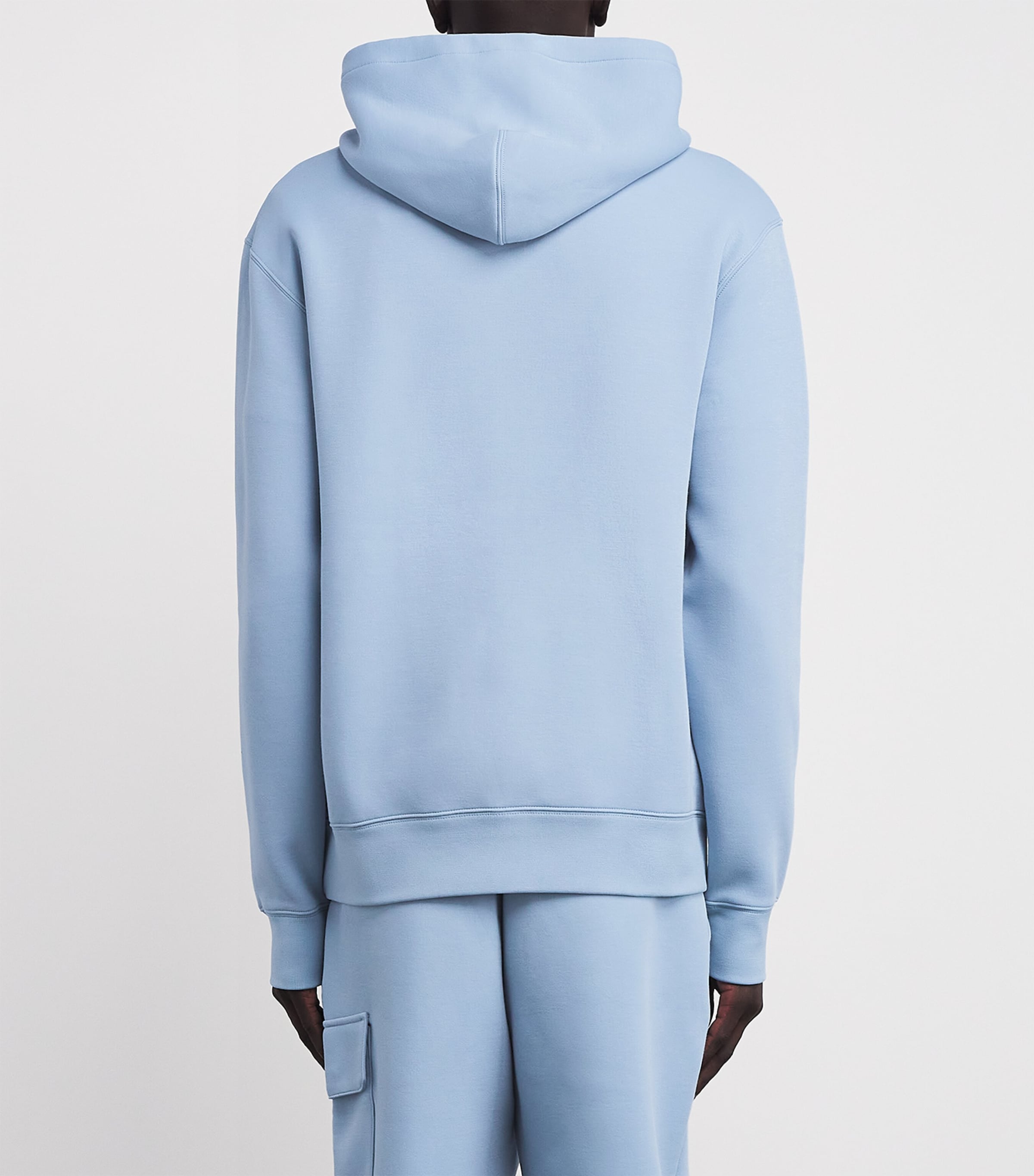 Cotton-Blend Krystian Hoodie FOG BLUE A Image 4