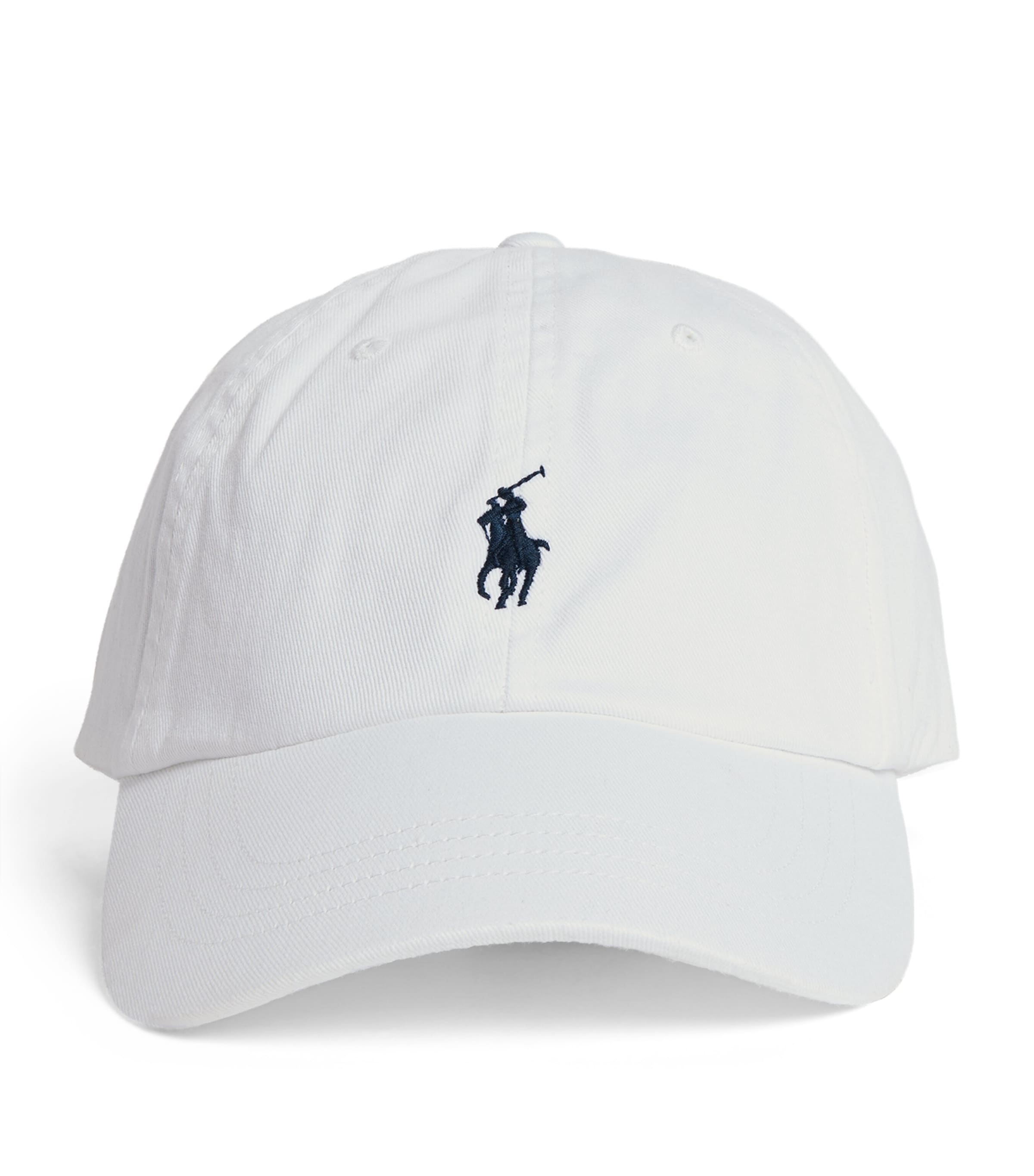 Polo Ralph Lauren Cotton Polo Pony Baseball Cap White Image 1