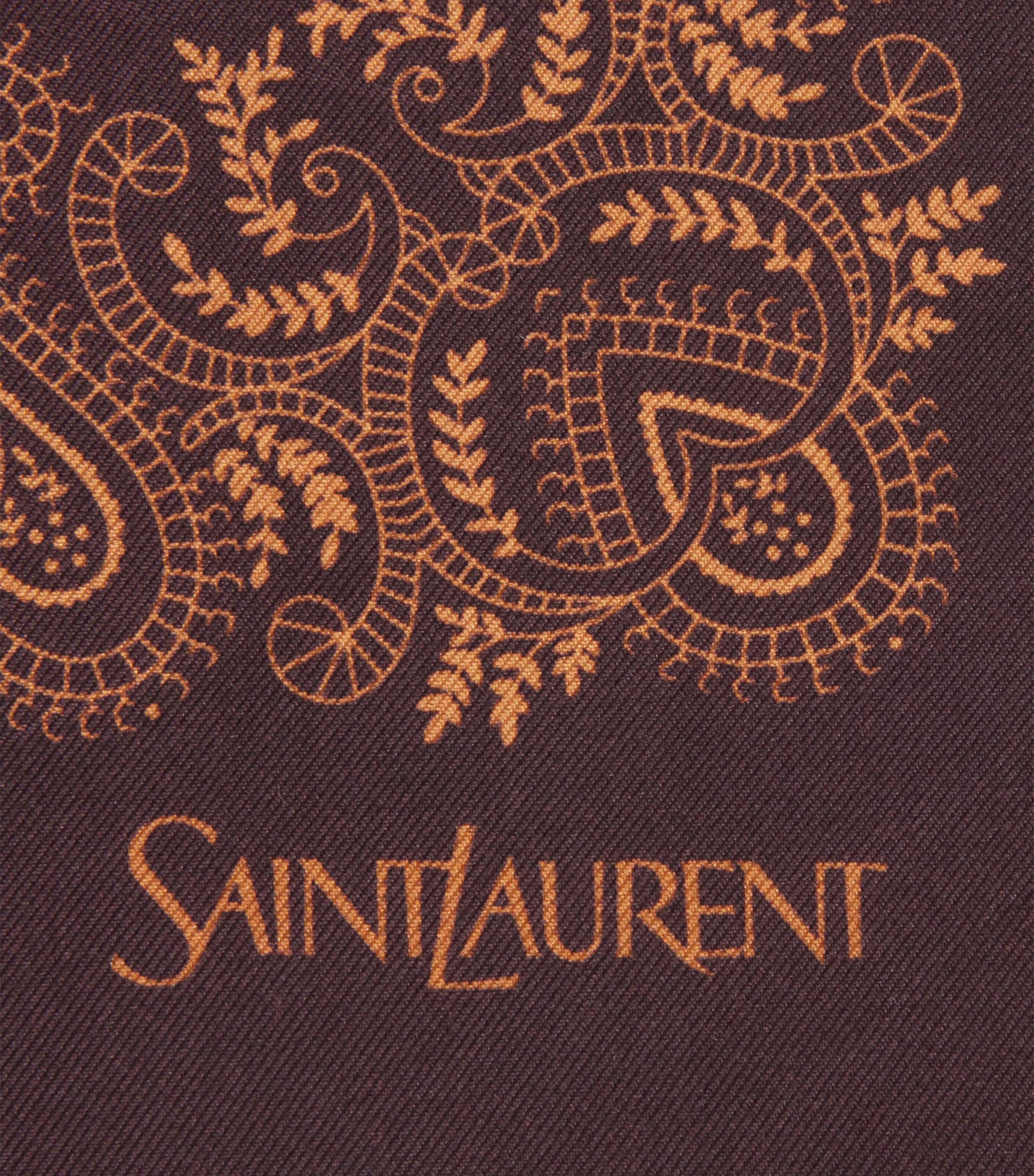 Silk Paisley Scarf 2588 Image 4