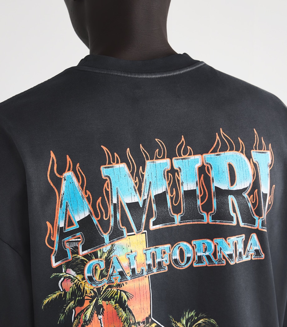 Relaxed Sunny Place T-Shirt BLACK Image 6