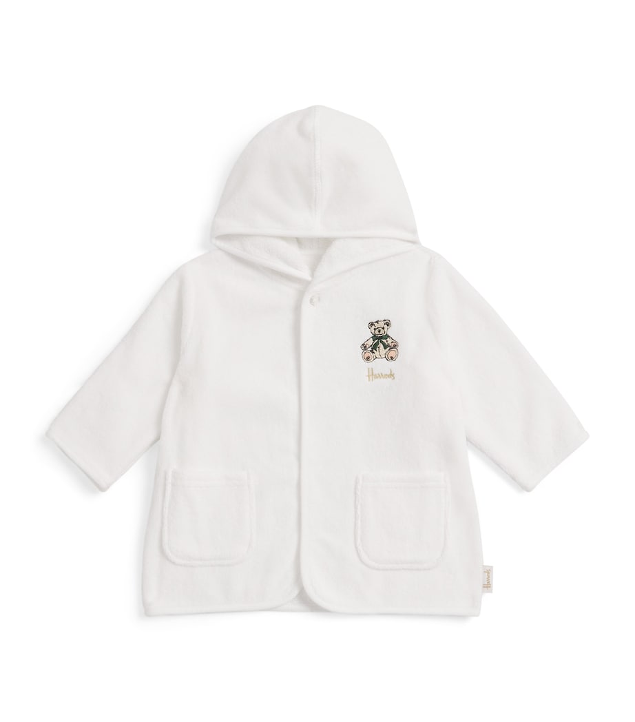 Embroidered Bathrobe IVORY Image 1