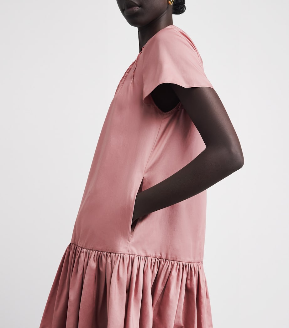 Joseph Womens Cotton Tazi Mini Dress Musk Image 5