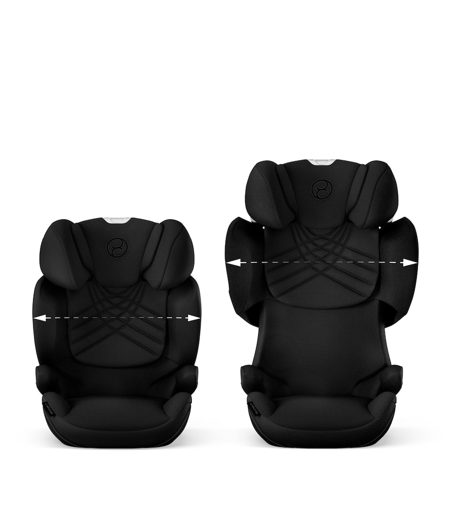 SOLUTION T I-FIX Car Seat PLUS - Sepia Black BLACK Image 4