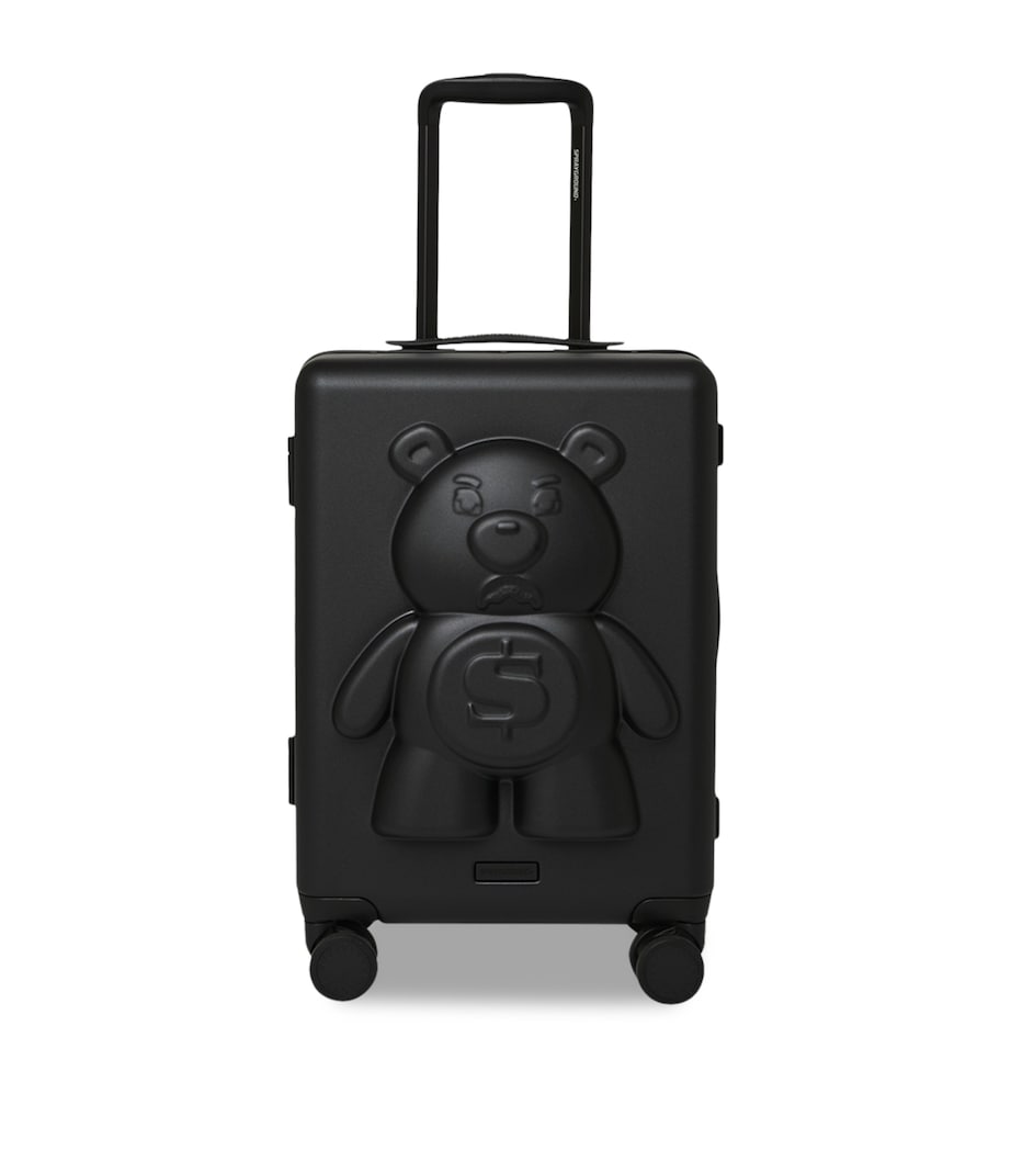 Sprayground Embossed Cabin Suitcase (50cm) Black Image 1