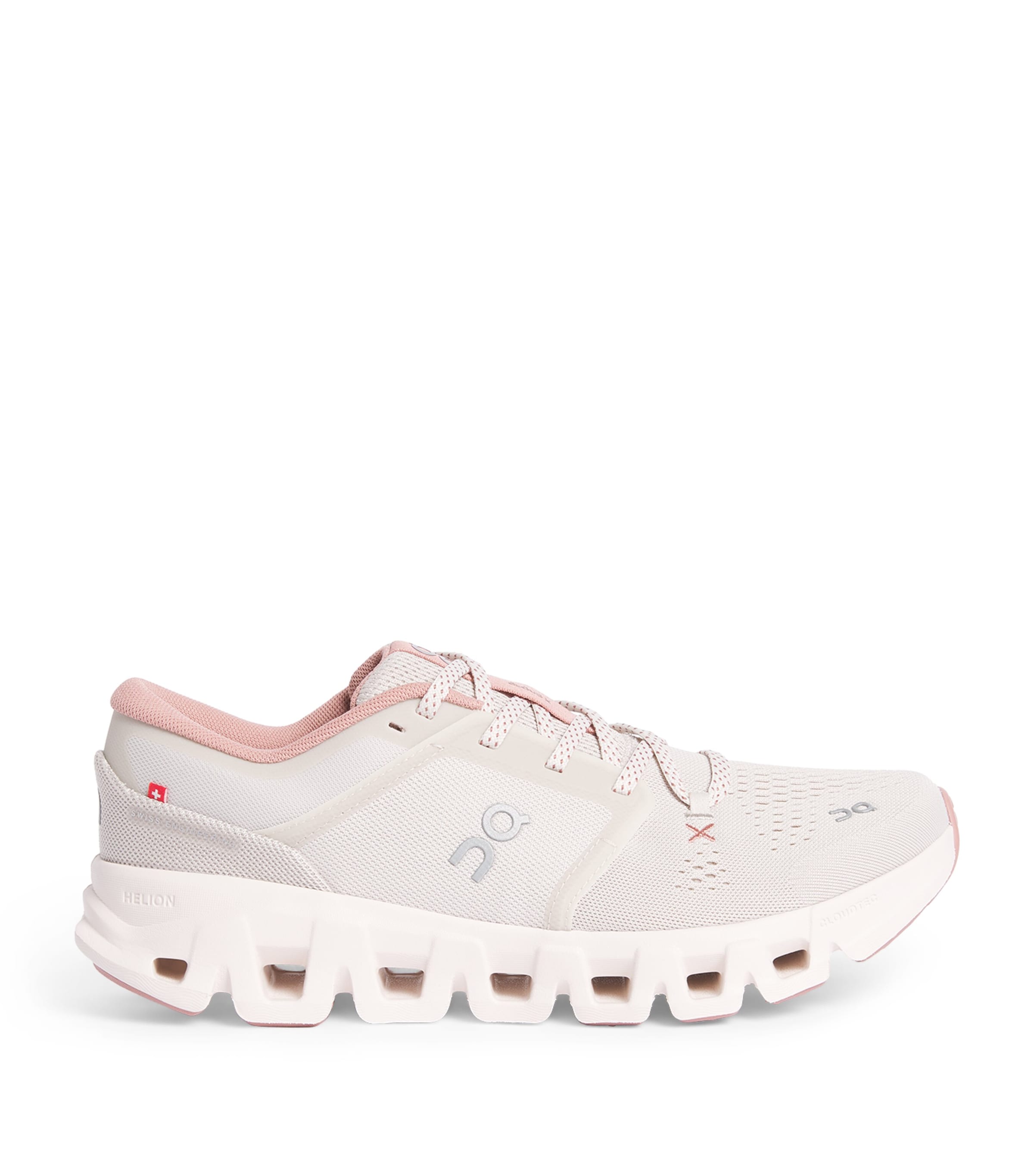 On Womens Cloud X 5 Trainers Pearl | Oyster Image 1