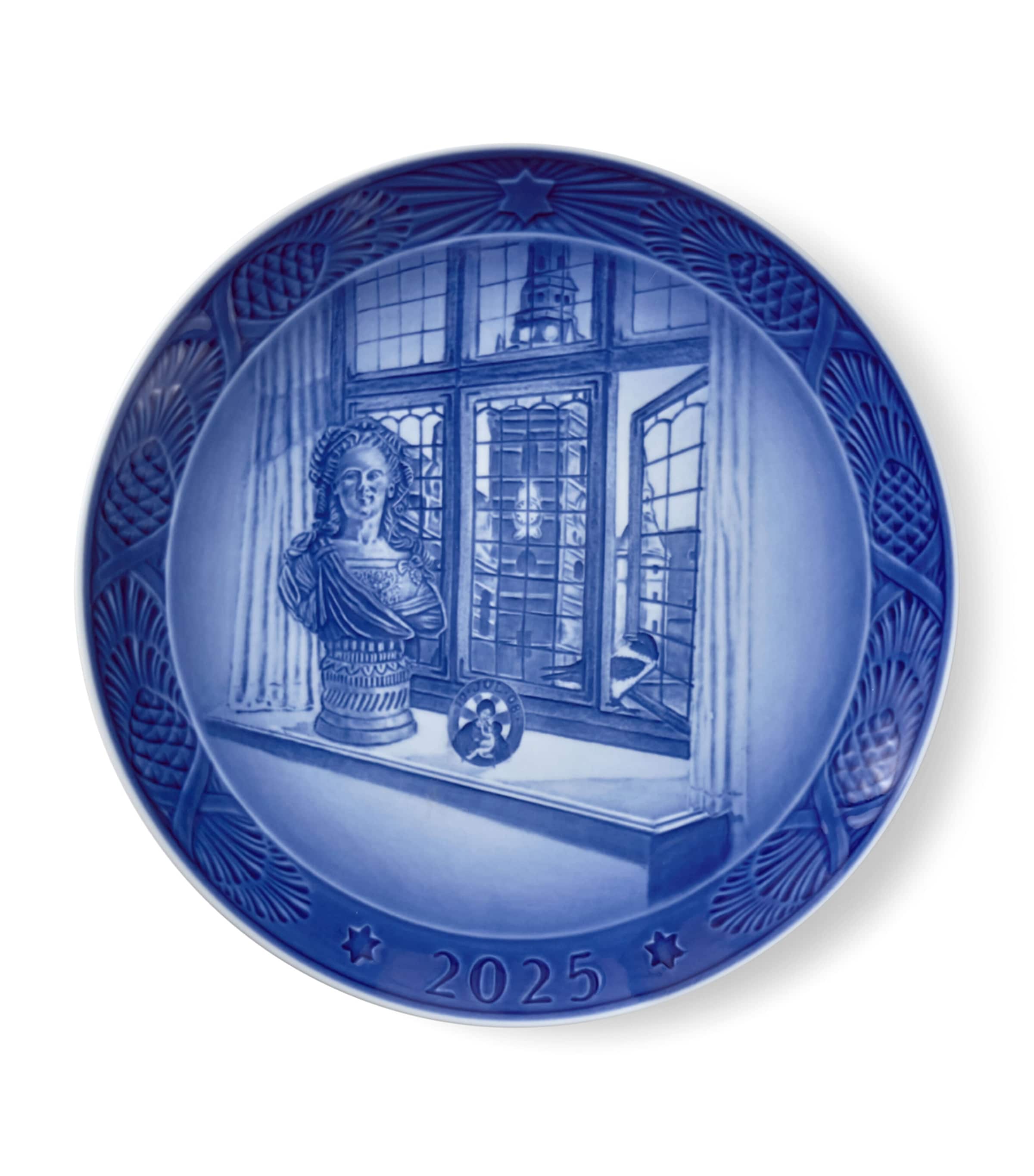 Royal Copenhagen Blue Collectibles Annual Plate 2025 In Blue