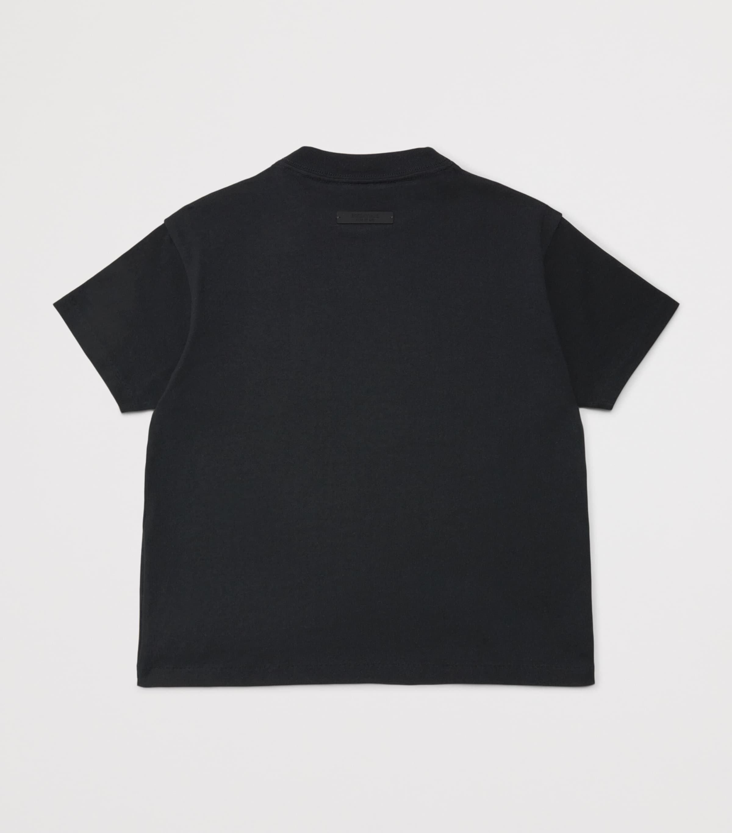 FEAR OF GOD ESSENTIALS KIDS Cotton Logo T-Shirt (2-16 Years) Vintage Black Image 2
