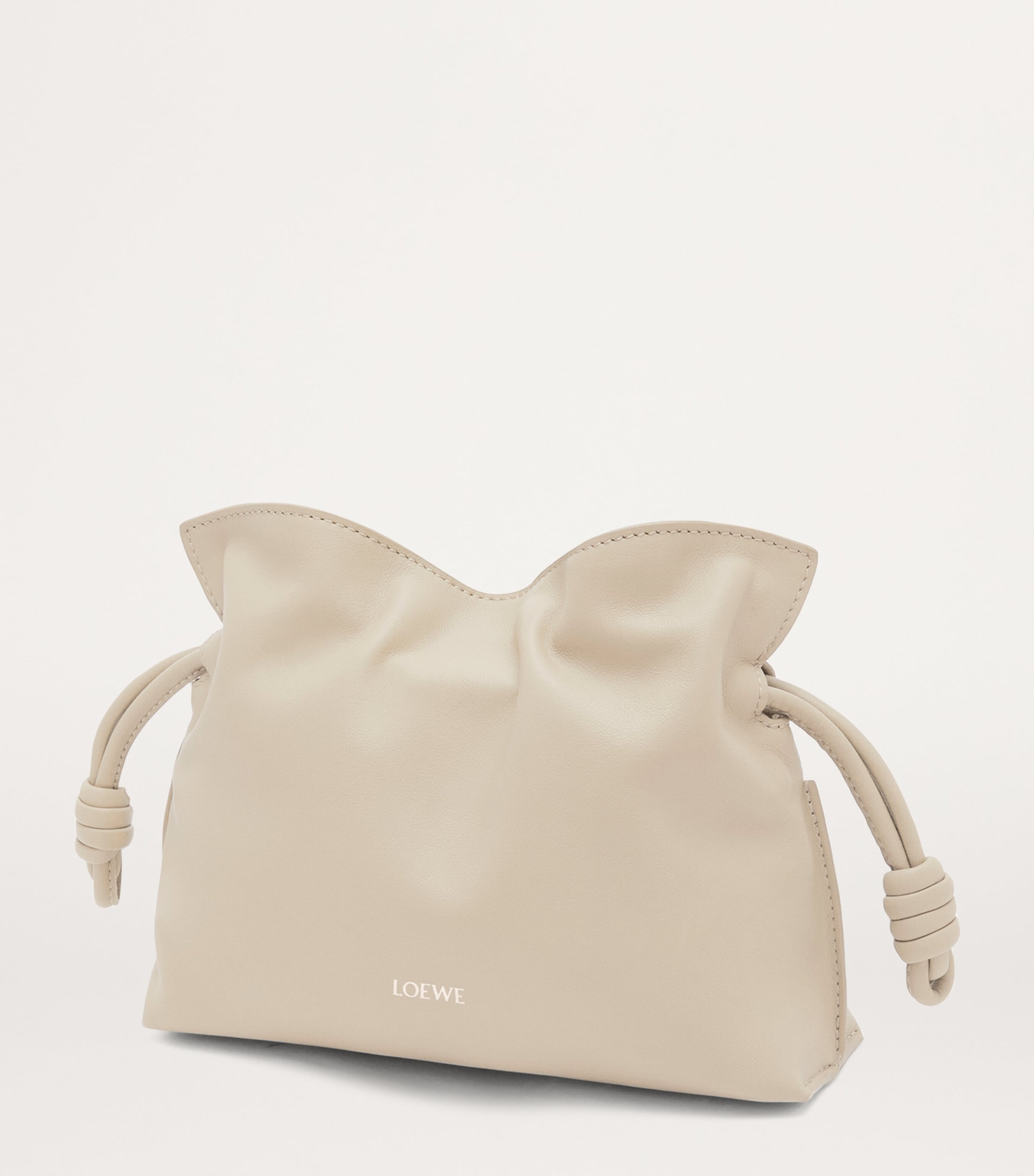 LOEWE＊Mini Flamenco Purse bag レザー パースバッグ＊送料込 Mini Flamenco purse in mellow nappa lambskin Beige - LOEWE