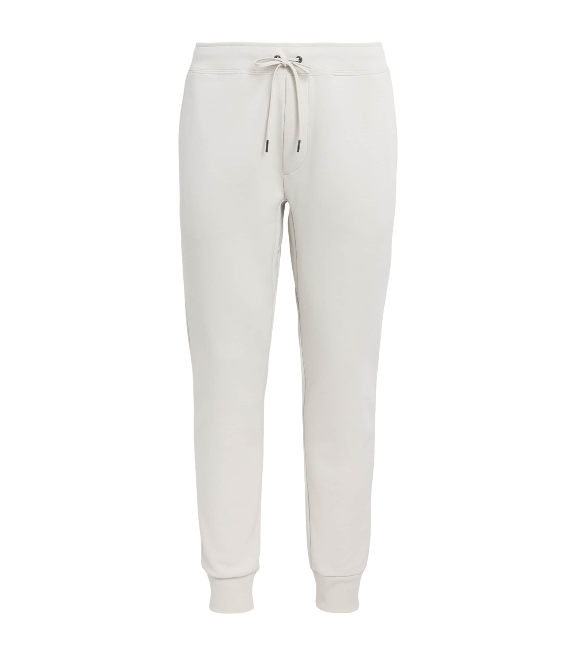Polo Ralph Lauren Mens Cotton Sweatpants Stone Pebble Image 1