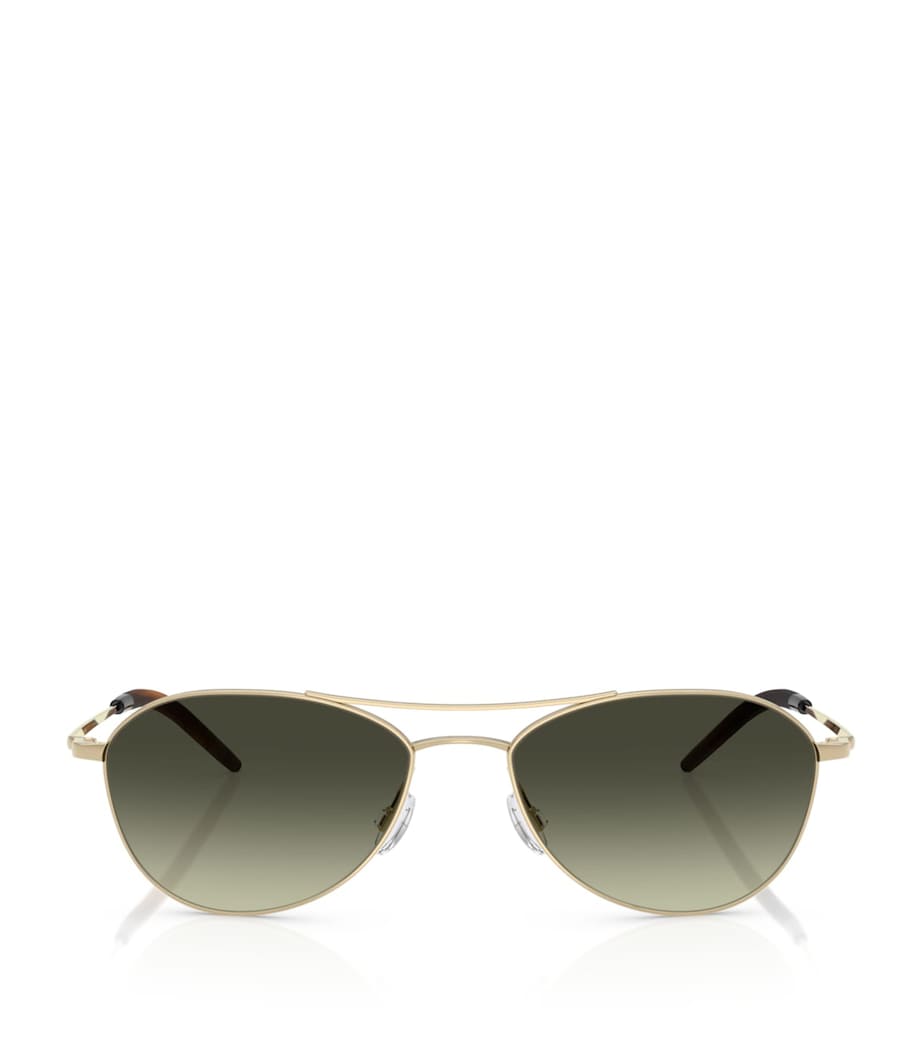 Oliver Peoples Aero II Aviator Sunglasses Image 1