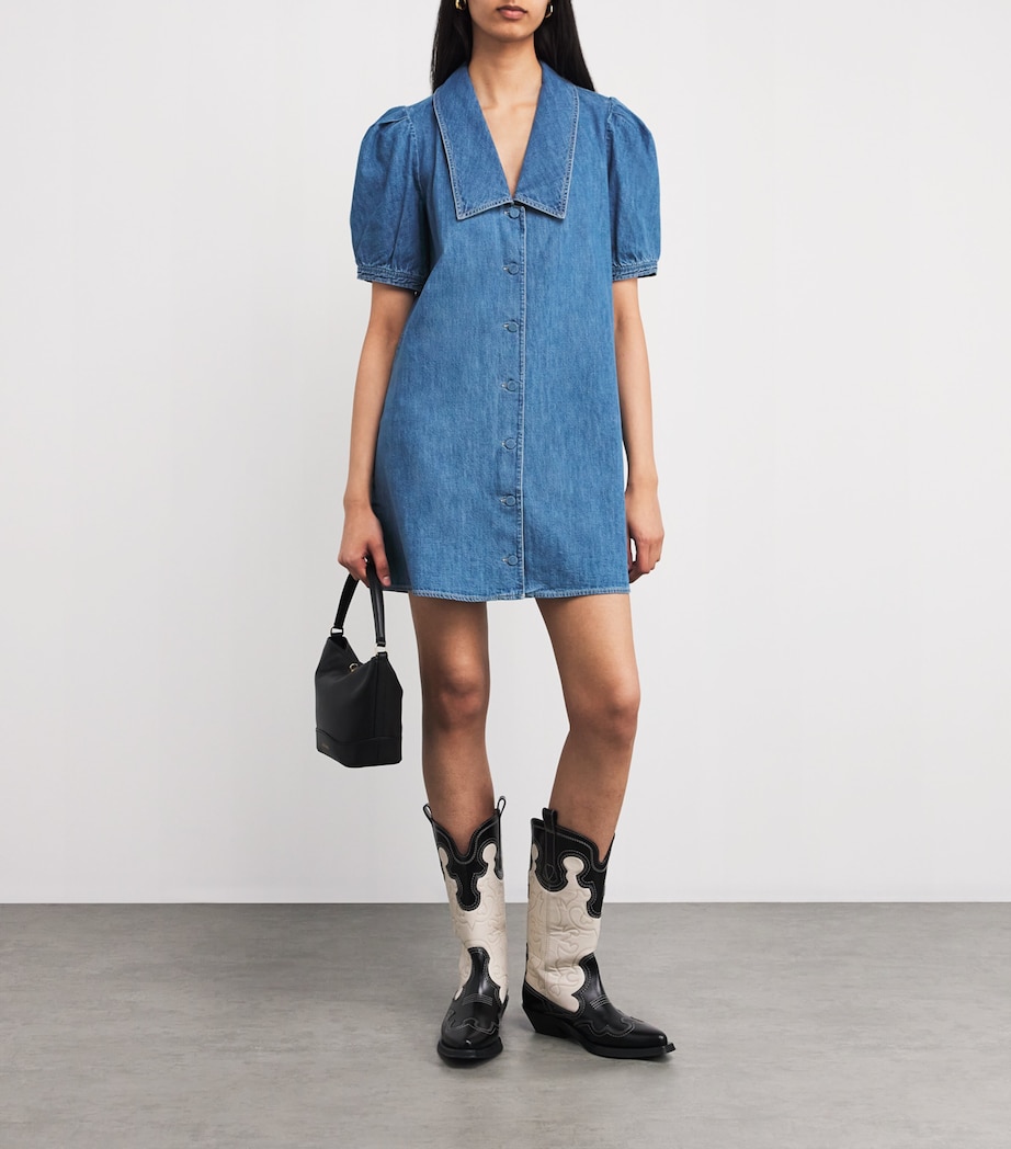 Denim The Sailor Mini Dress STARLET Image 2