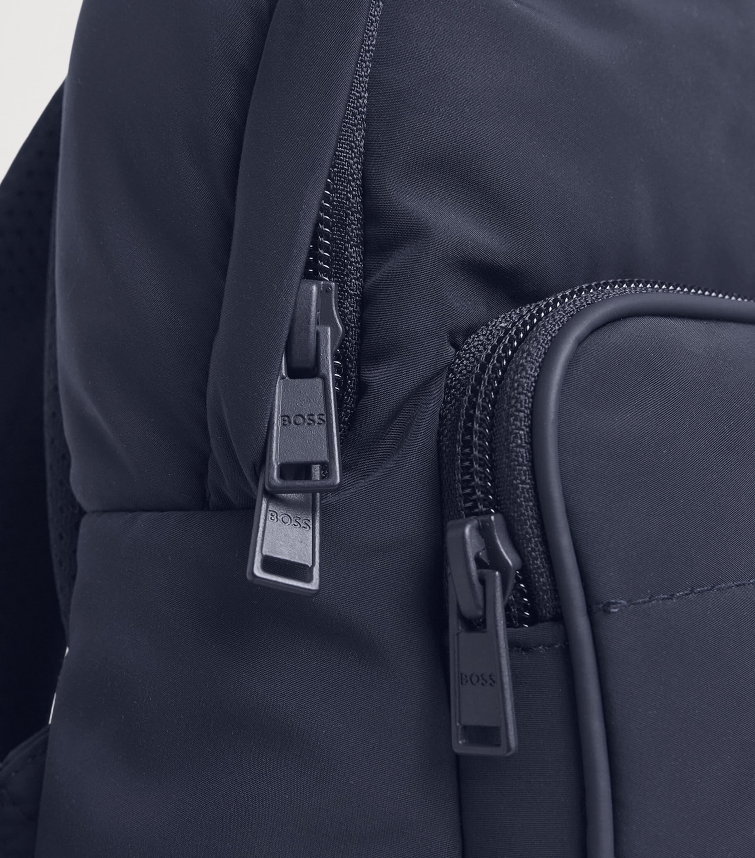 BOSS Kidswear Logo Backpack Navy Image 4