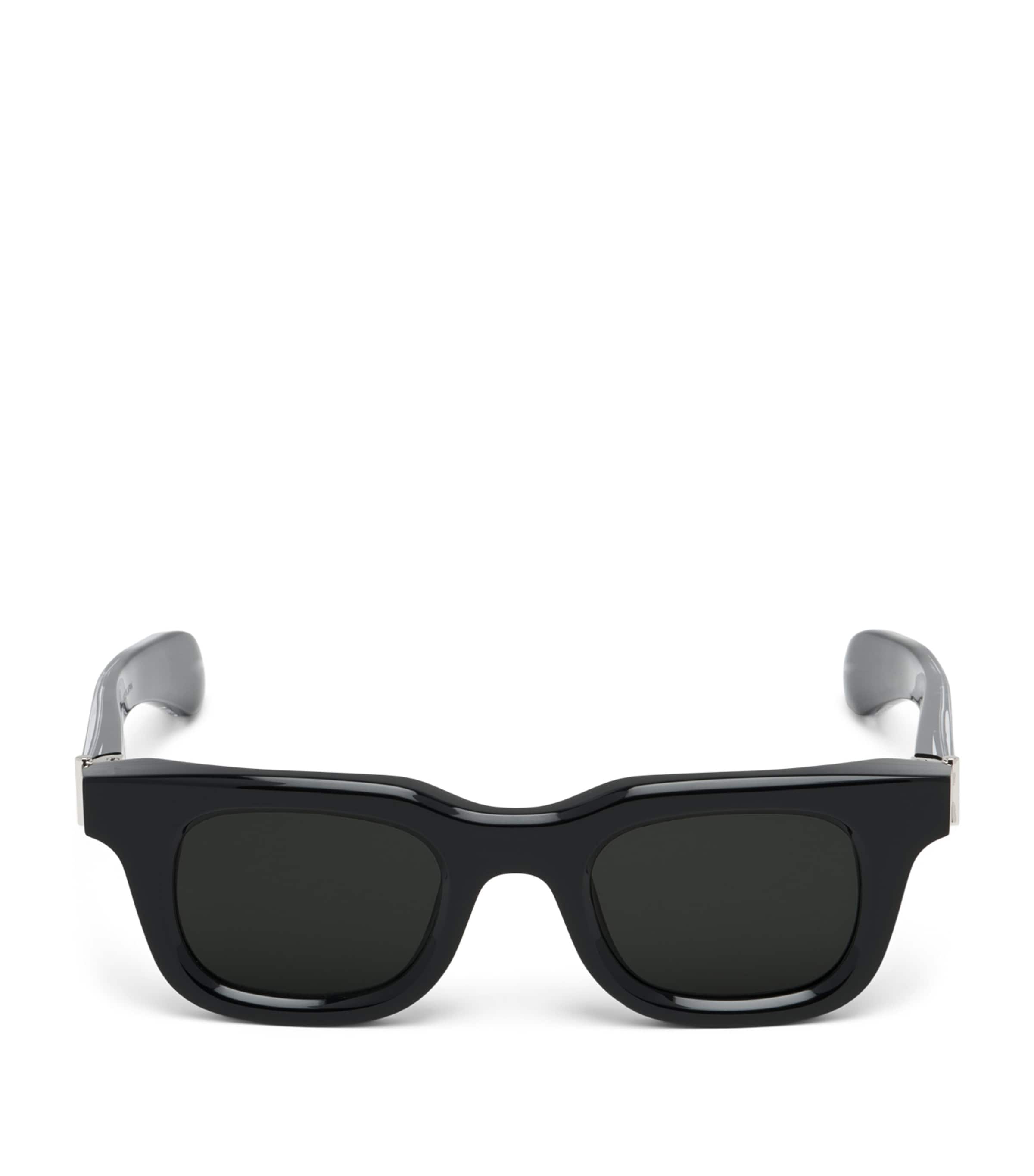 Skull-Detail Square Sunglasses 1056 Image 1