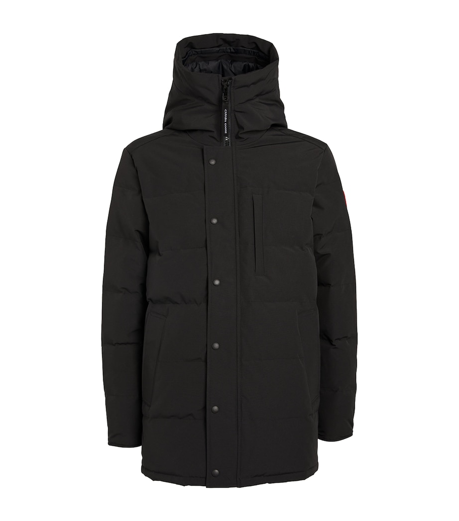 Padded Carson Parka Coat 61/BLACK Image 1