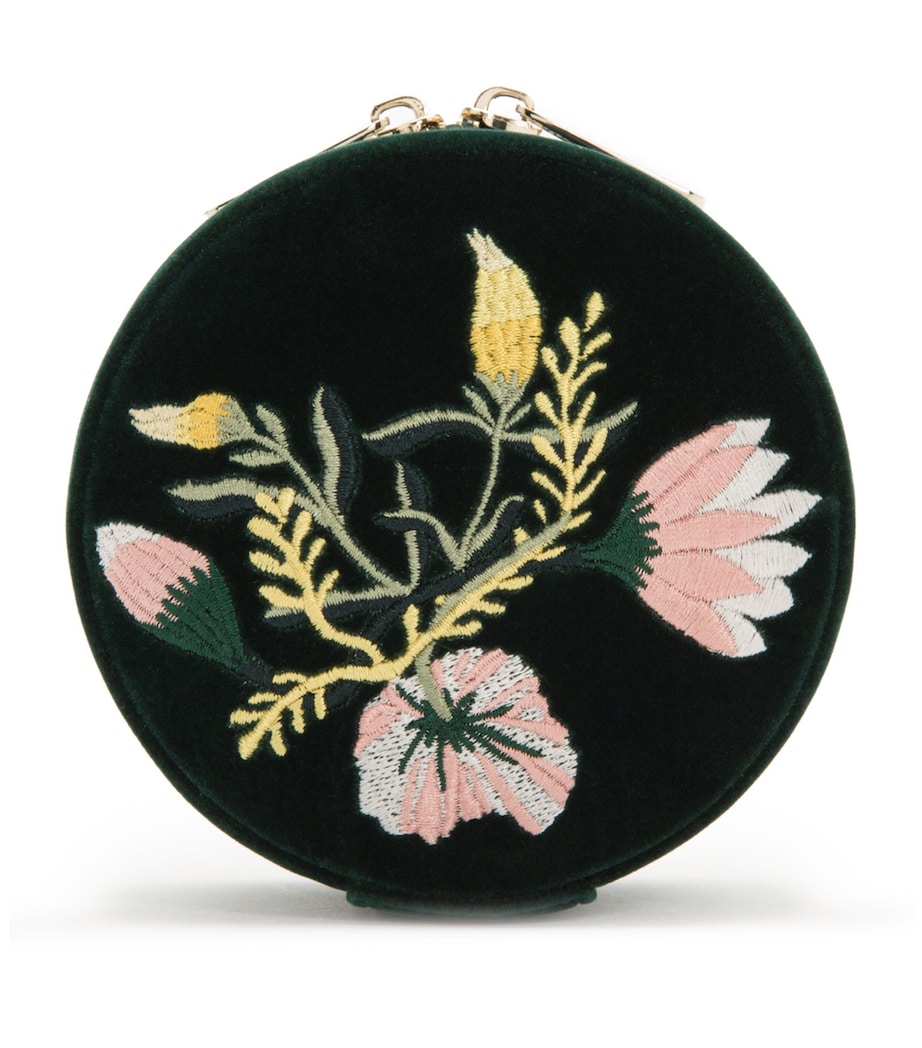 Zoe Travel Jewellery Case GREEN Image 2