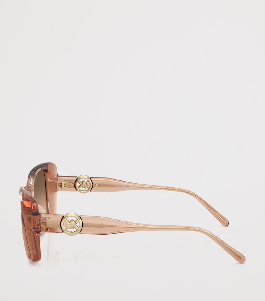 Michael Kors Tokyo Square Sunglasses Brown Image 2
