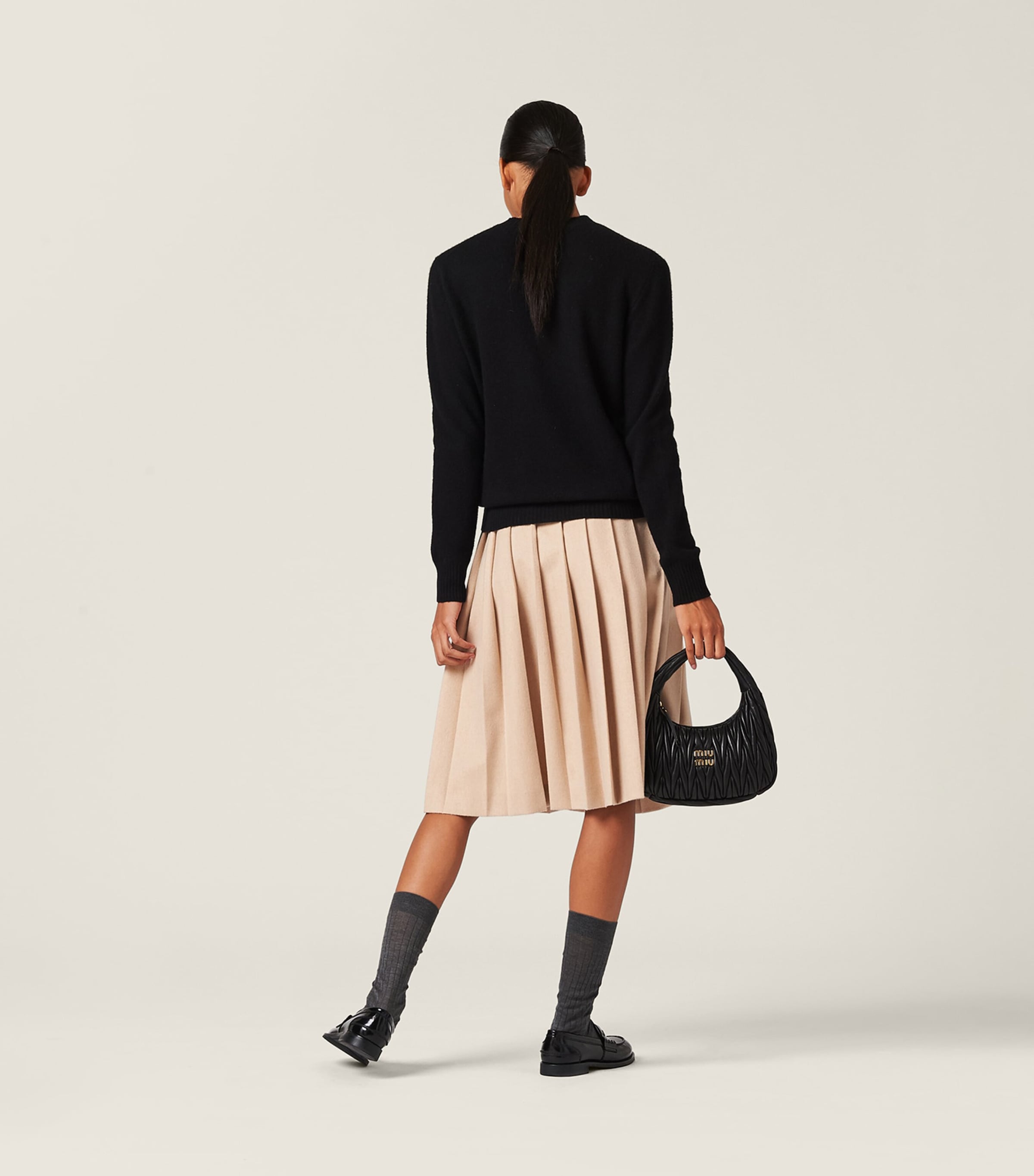 Cashmere Logo Sweater F0002 Image 5