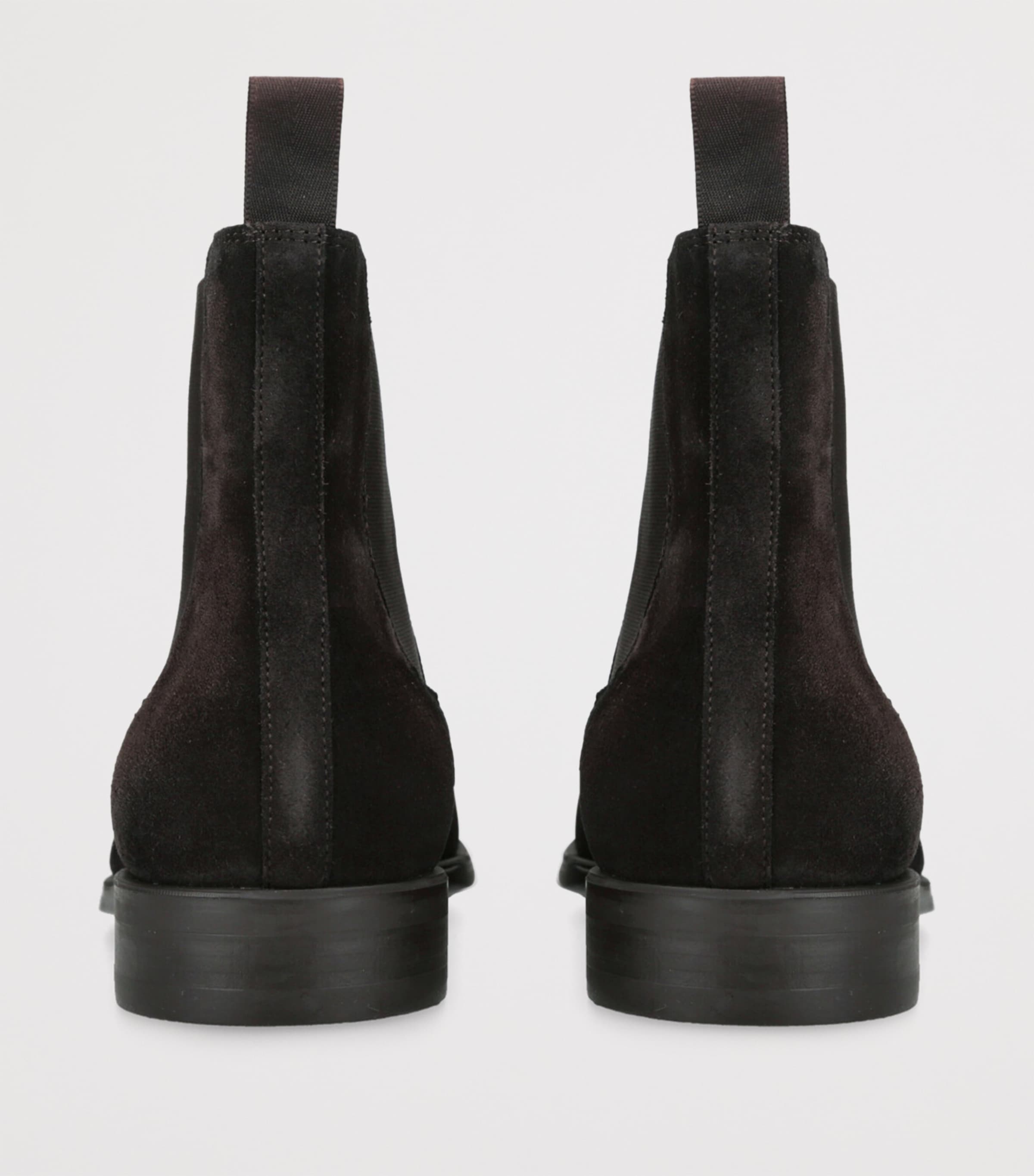 Suede Madison Chelsea Boots DARK BROWN Image 2