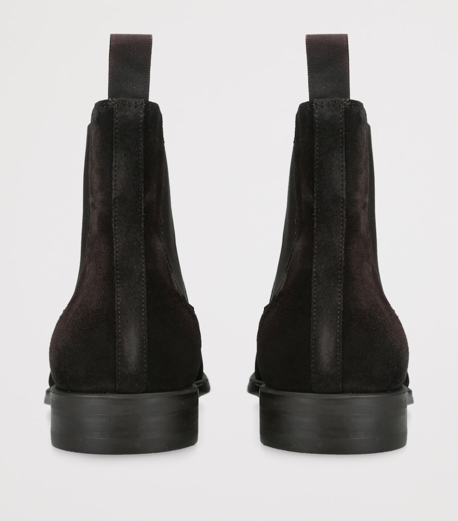 Suede Madison Chelsea Boots DARK BROWN Image 2