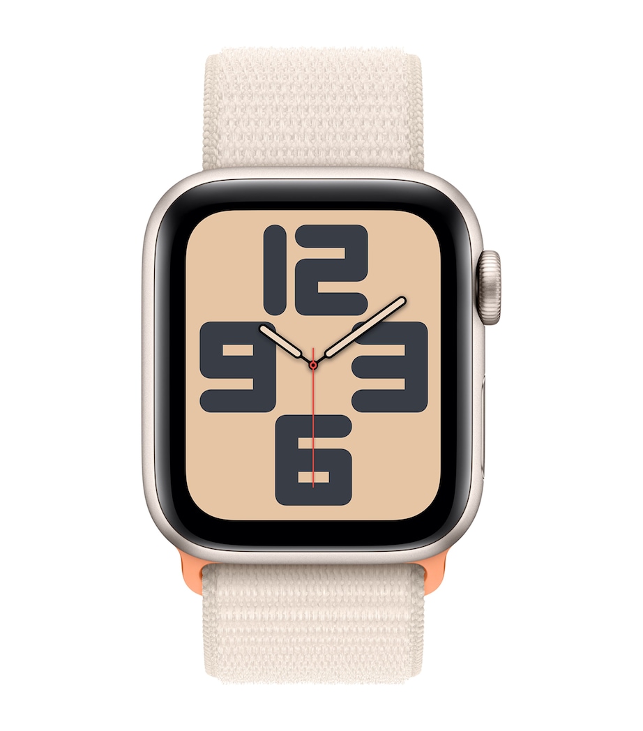 Apple Apple Watch SE 2023 – Starlight with Starlight Sport Loop, 40mm Starlight Image 4