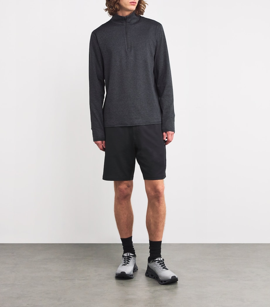 VUORI Mens Sunday Performance Shorts Black Image 2