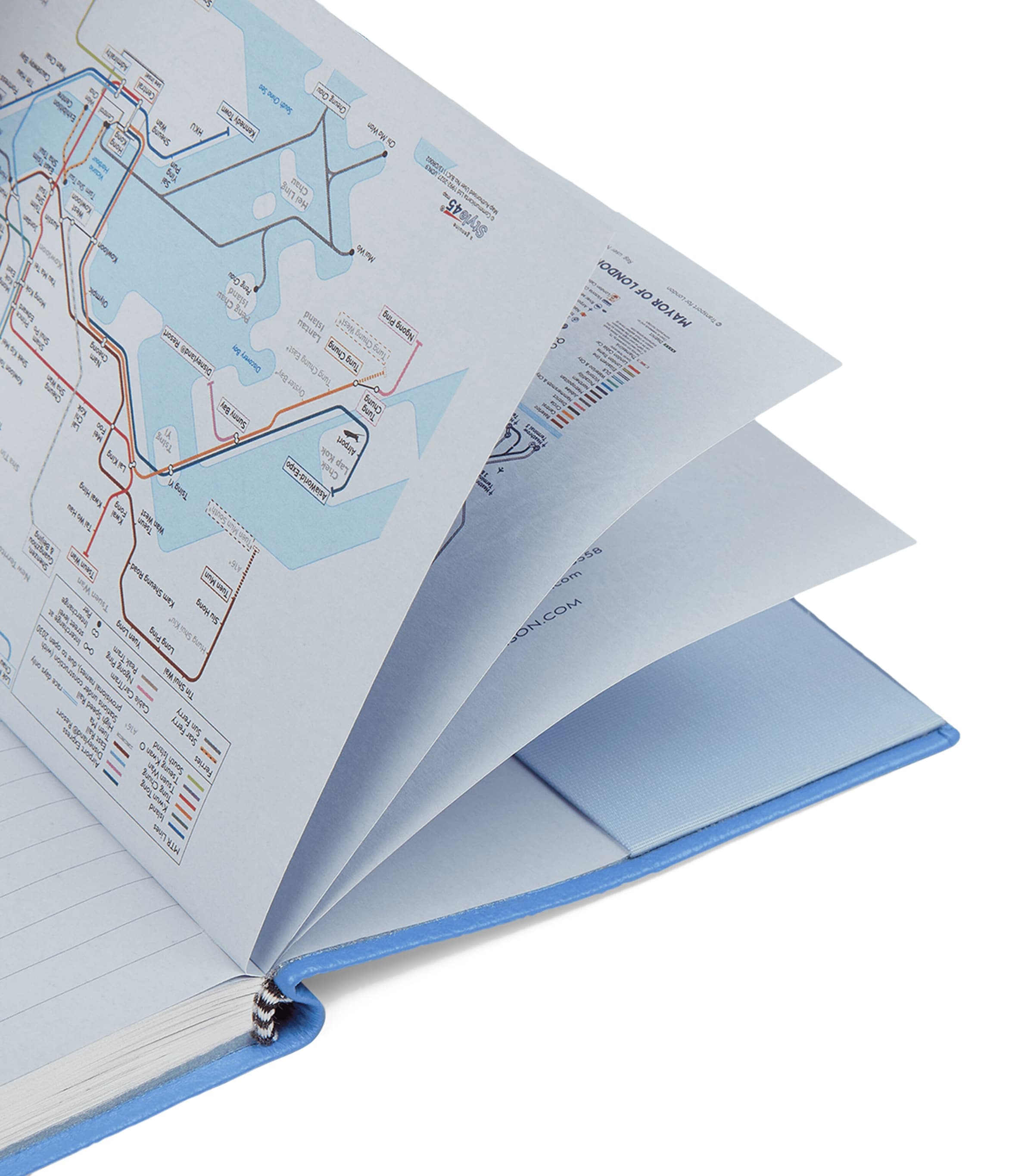 Grained Lambskin Chelsea Diary NILE BLUE SS21 Image 7