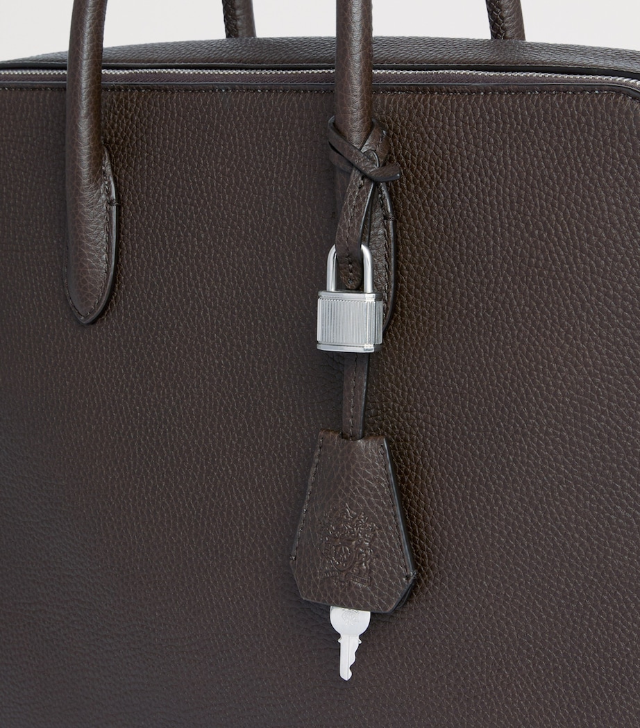 Dunhill Leather Bourdon 38 Briefcase Image 6
