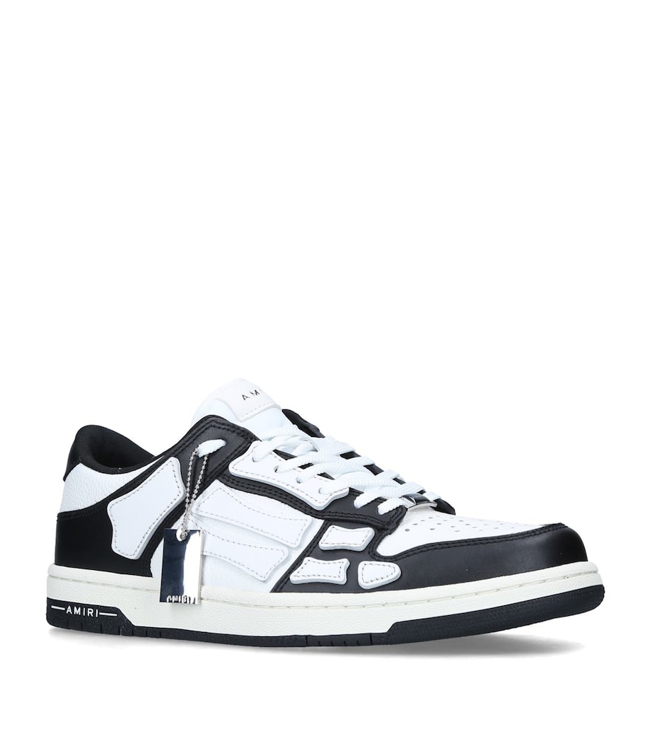 AMIRI Skel Low-Top Sneakers Blk/white Image 2