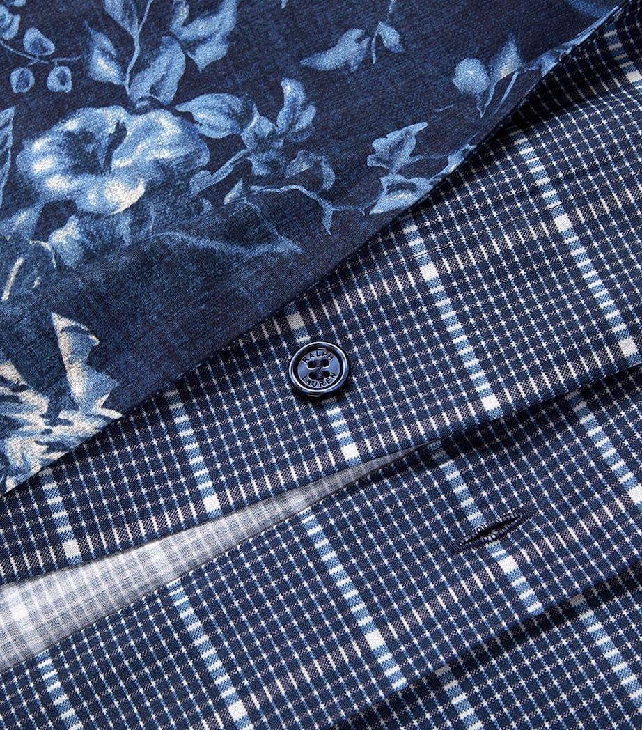 Kathryn Double Duvet Cover (200cm x 200cm) INDIGO Image 3