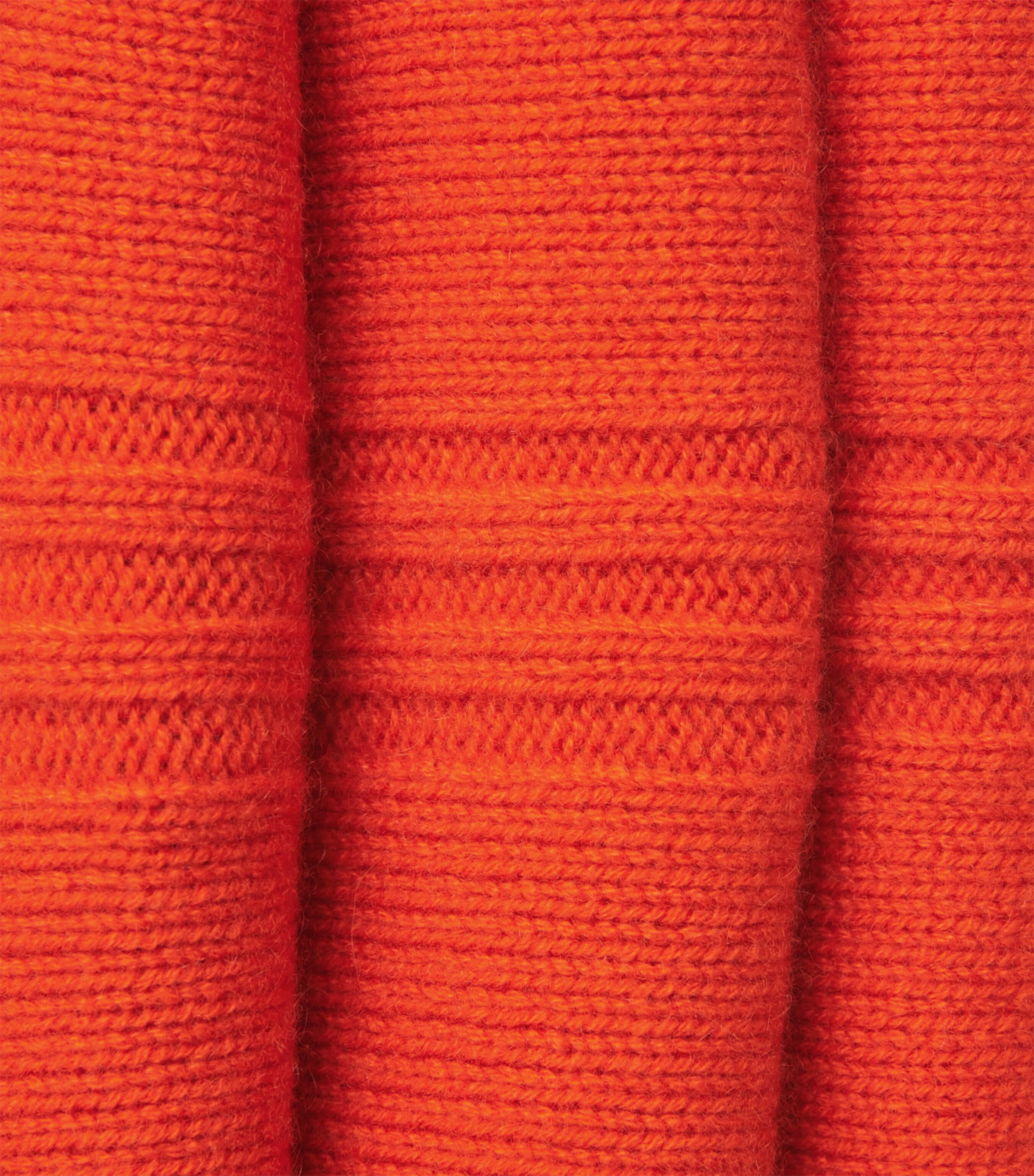 Cashmere Sweater VIVID ORANGE Image 5