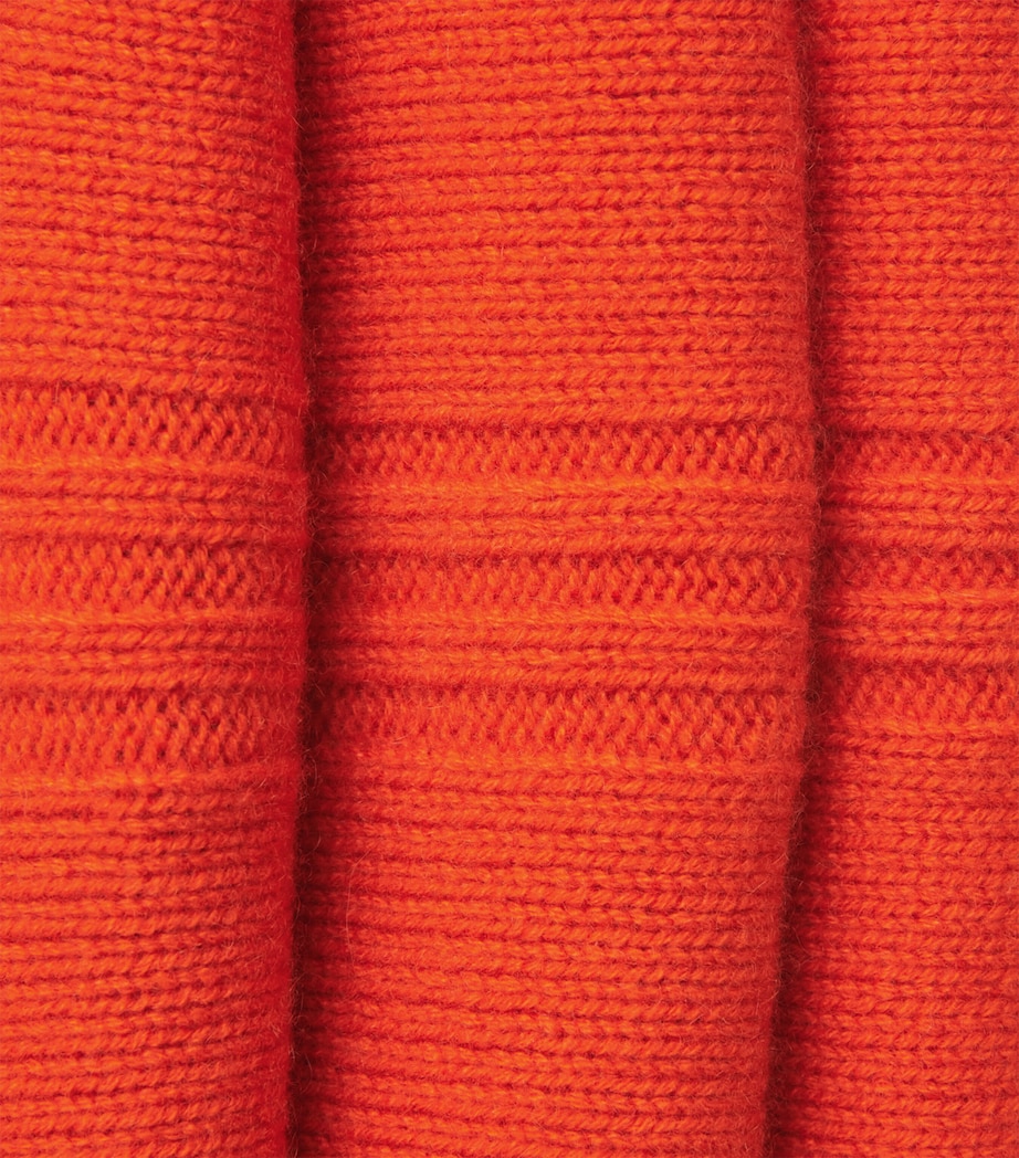 Cashmere Sweater VIVID ORANGE Image 5